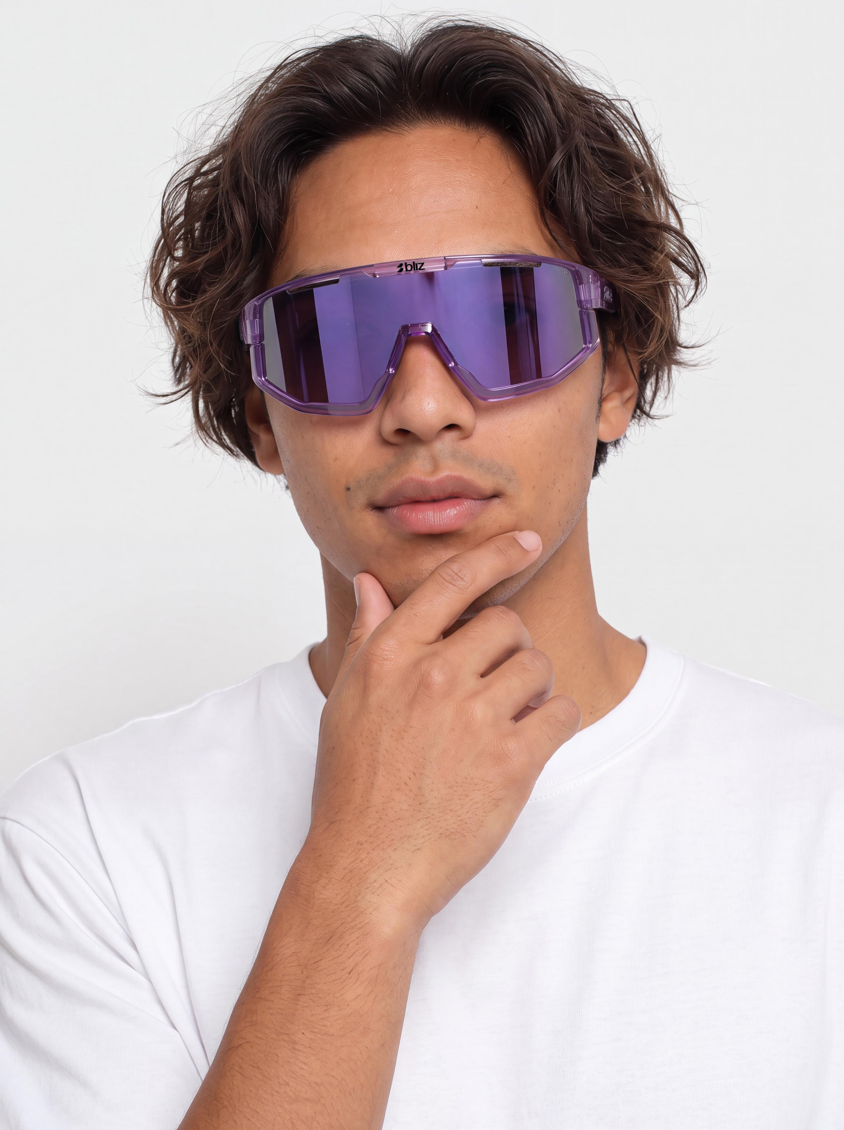 Слънчеви очила Bliz Matrix (transparant purple/smoke w purple multi)