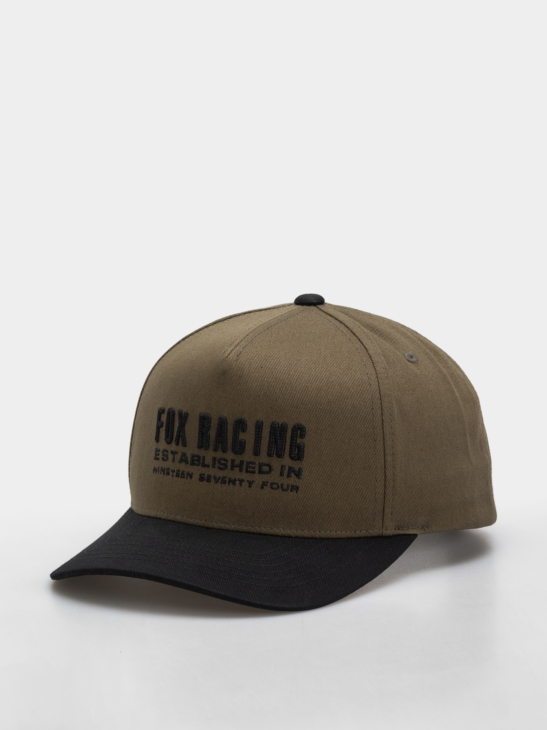 u0428u0430u043fu043au0430 u0441 u043au043eu0437u0438u0440u043au0430 Fox Warped Snapback (olive green)