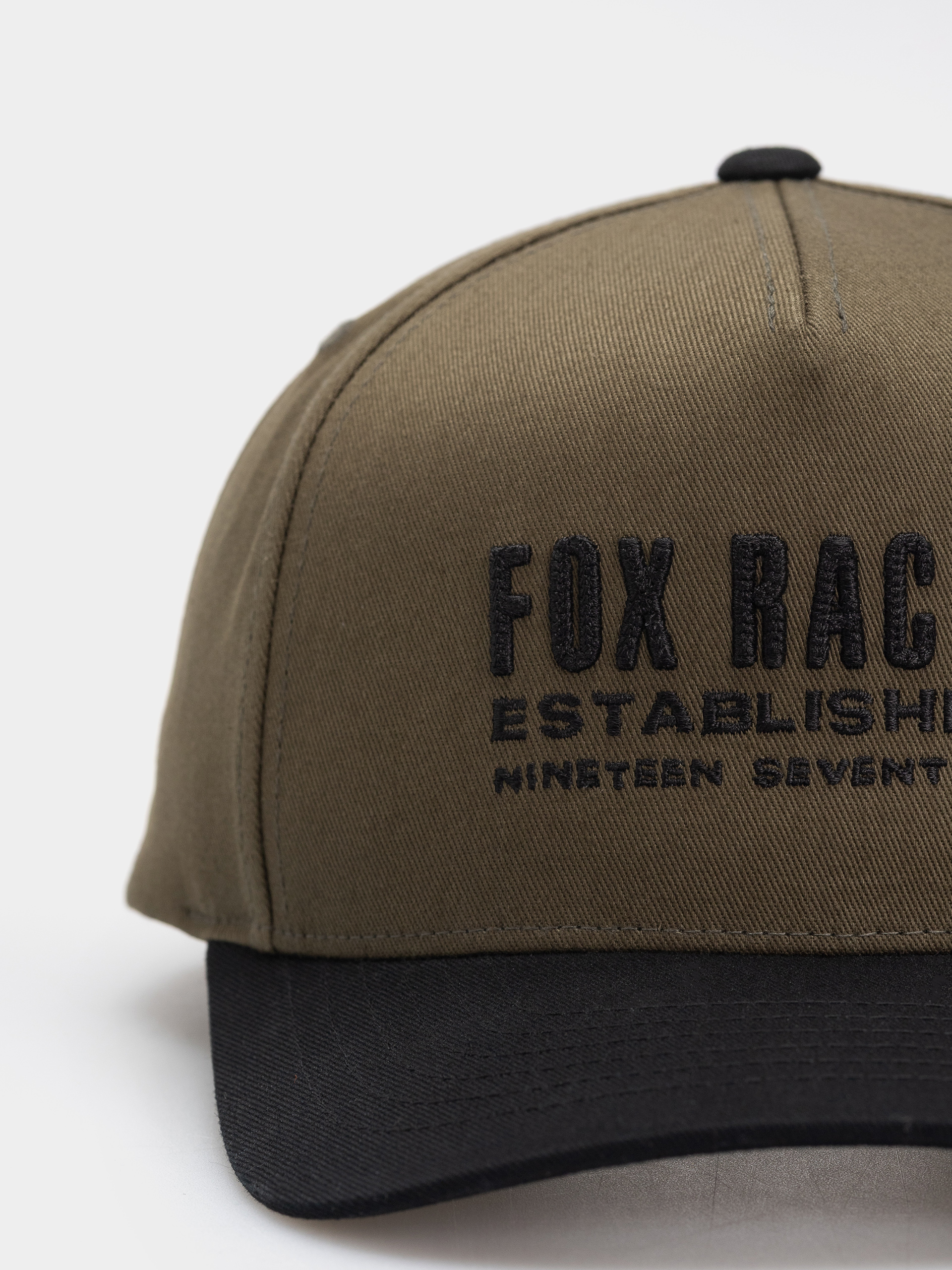 Шапка с козирка Fox Warped Snapback (olive green)