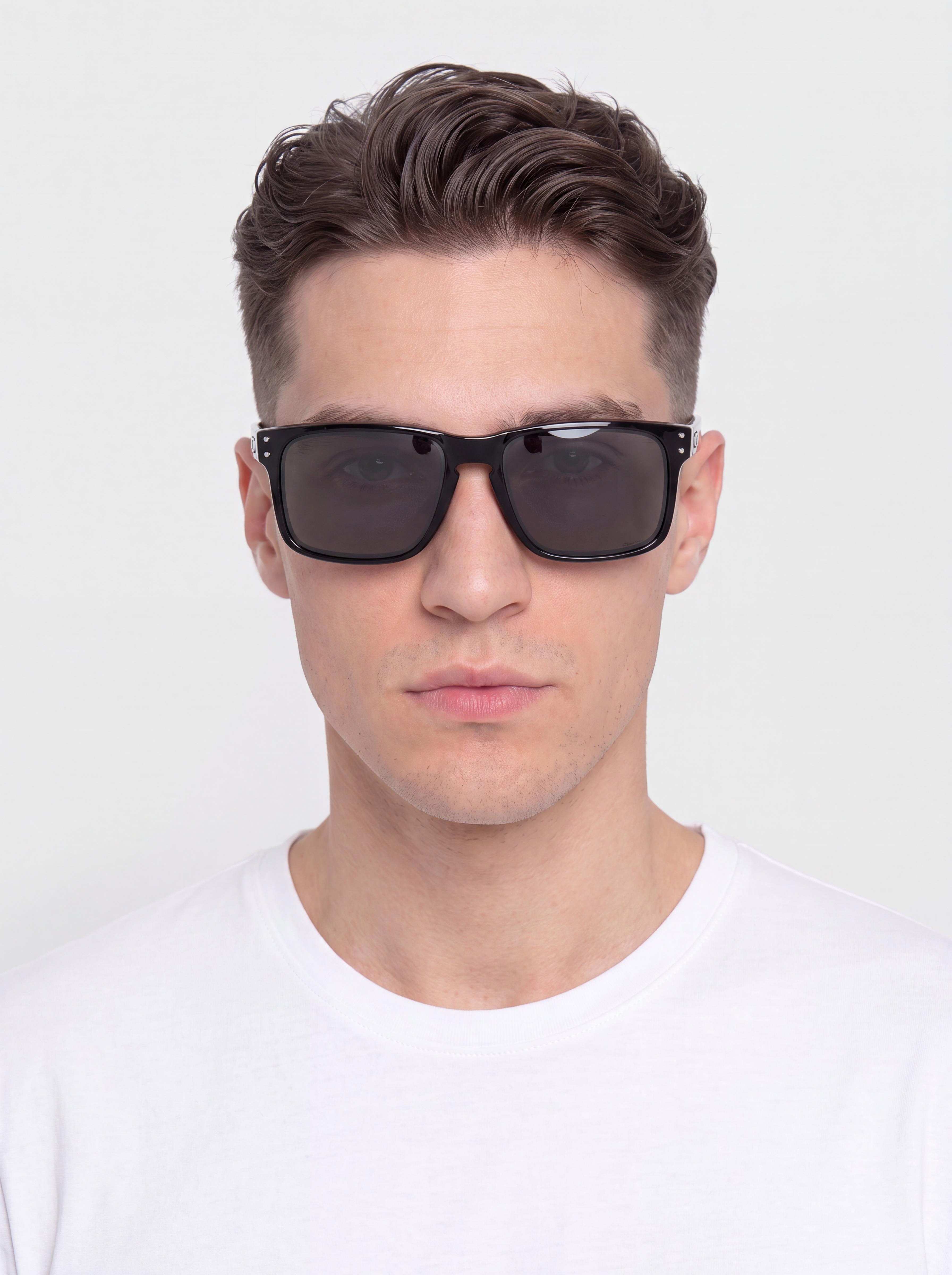 u0421u043bu044au043du0447u0435u0432u0438 u043eu0447u0438u043bu0430 Oakley Holbrook (polished black/prizm black iridium)