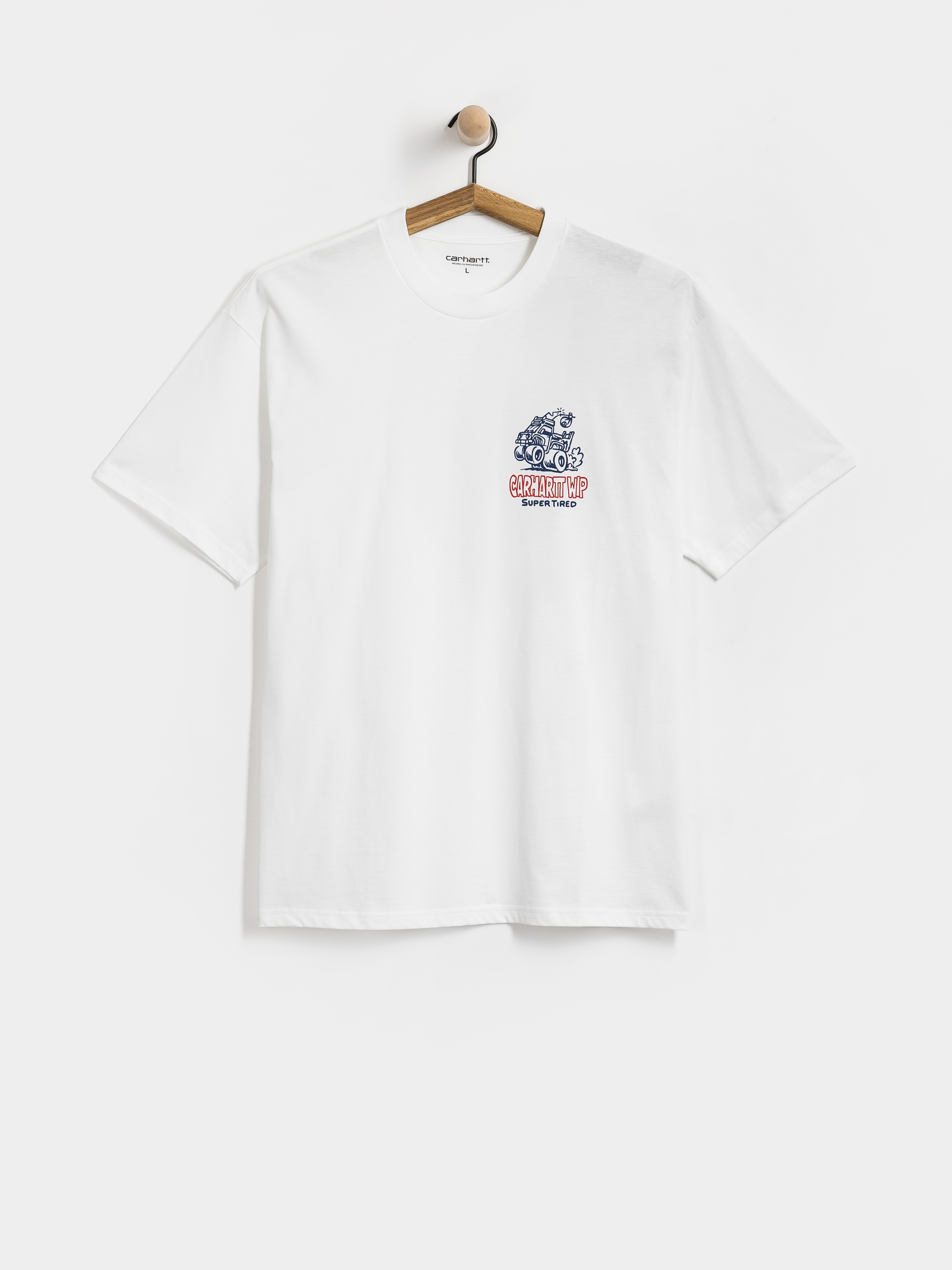 u0422u0435u043du0438u0441u043au0430 Carhartt WIP Hot Rat (white)