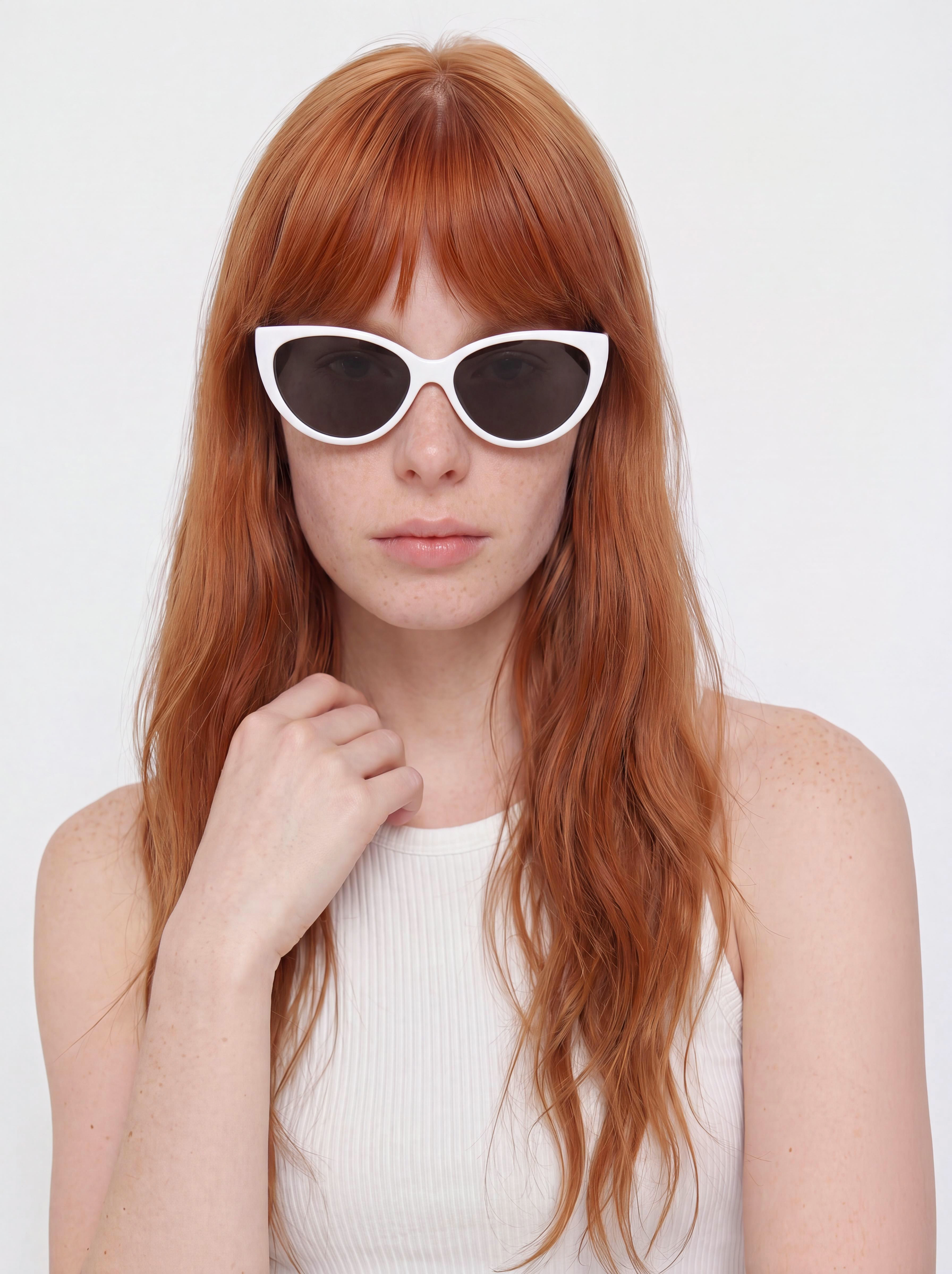 Volcom Слънчеви очила Butter Wmn (gloss white/gray)