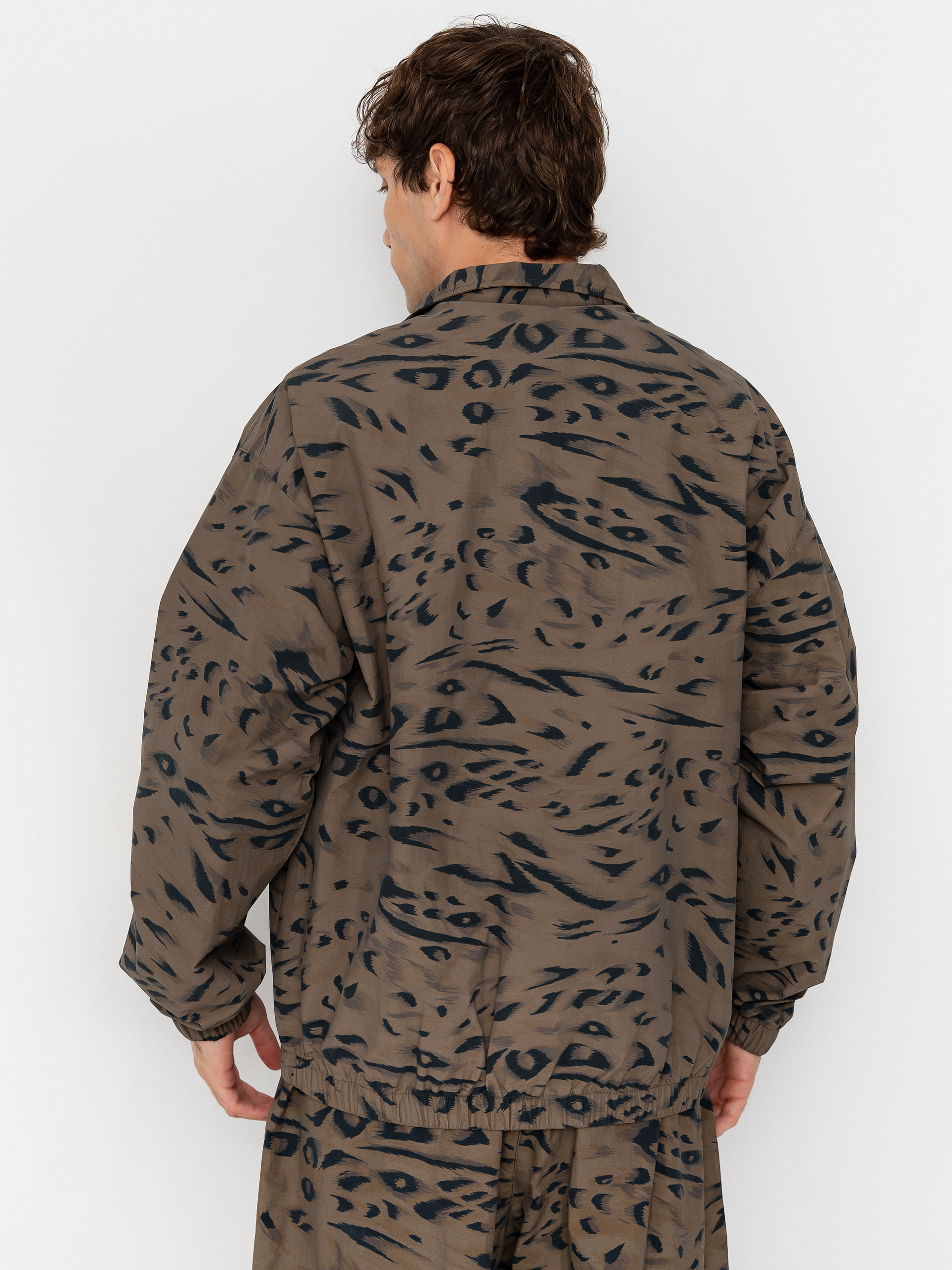 Яке Carhartt WIP Travon (duck feather print cypress/black)