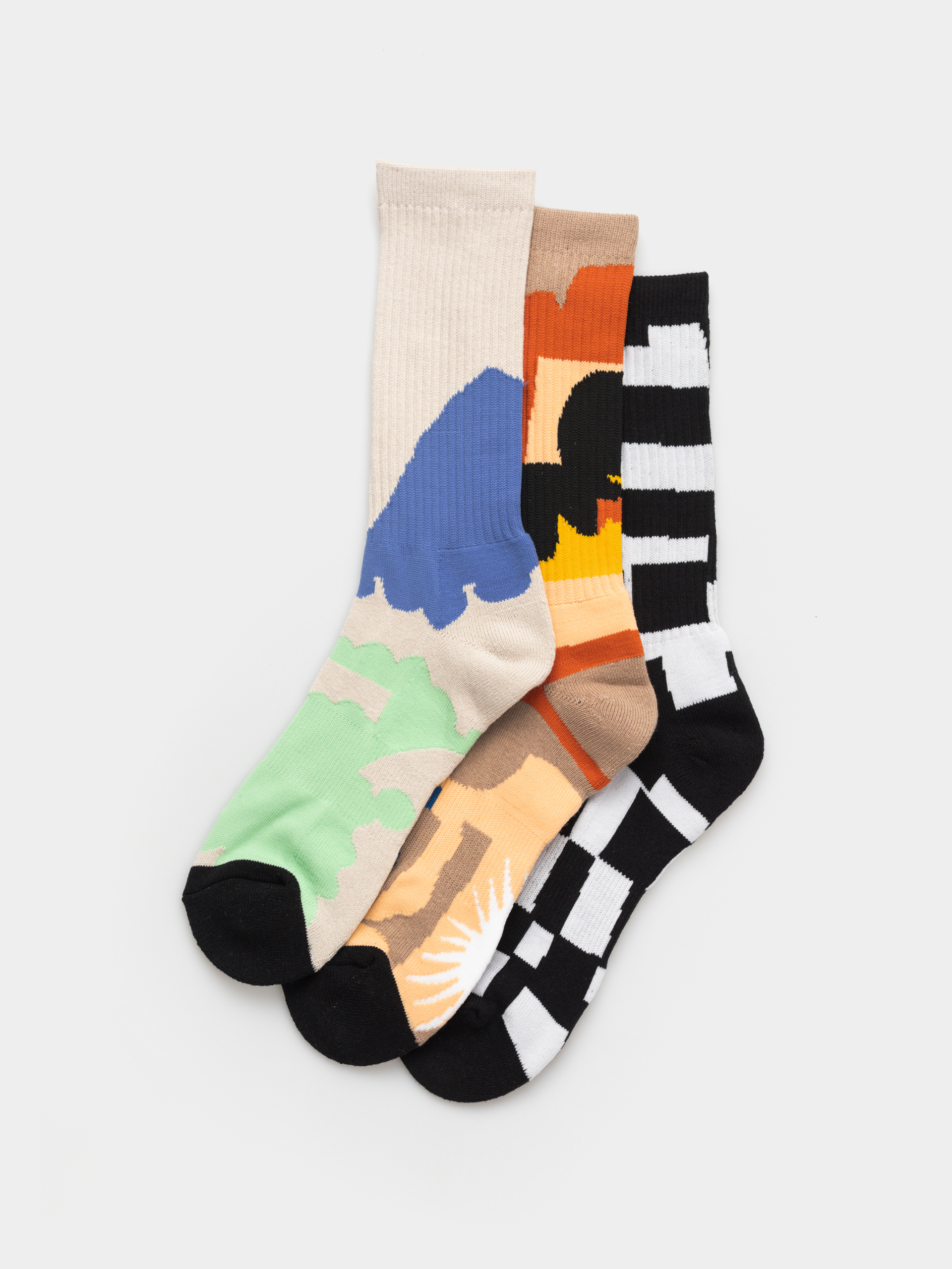 Чорапи Volcom Print Mixer 3Pk
