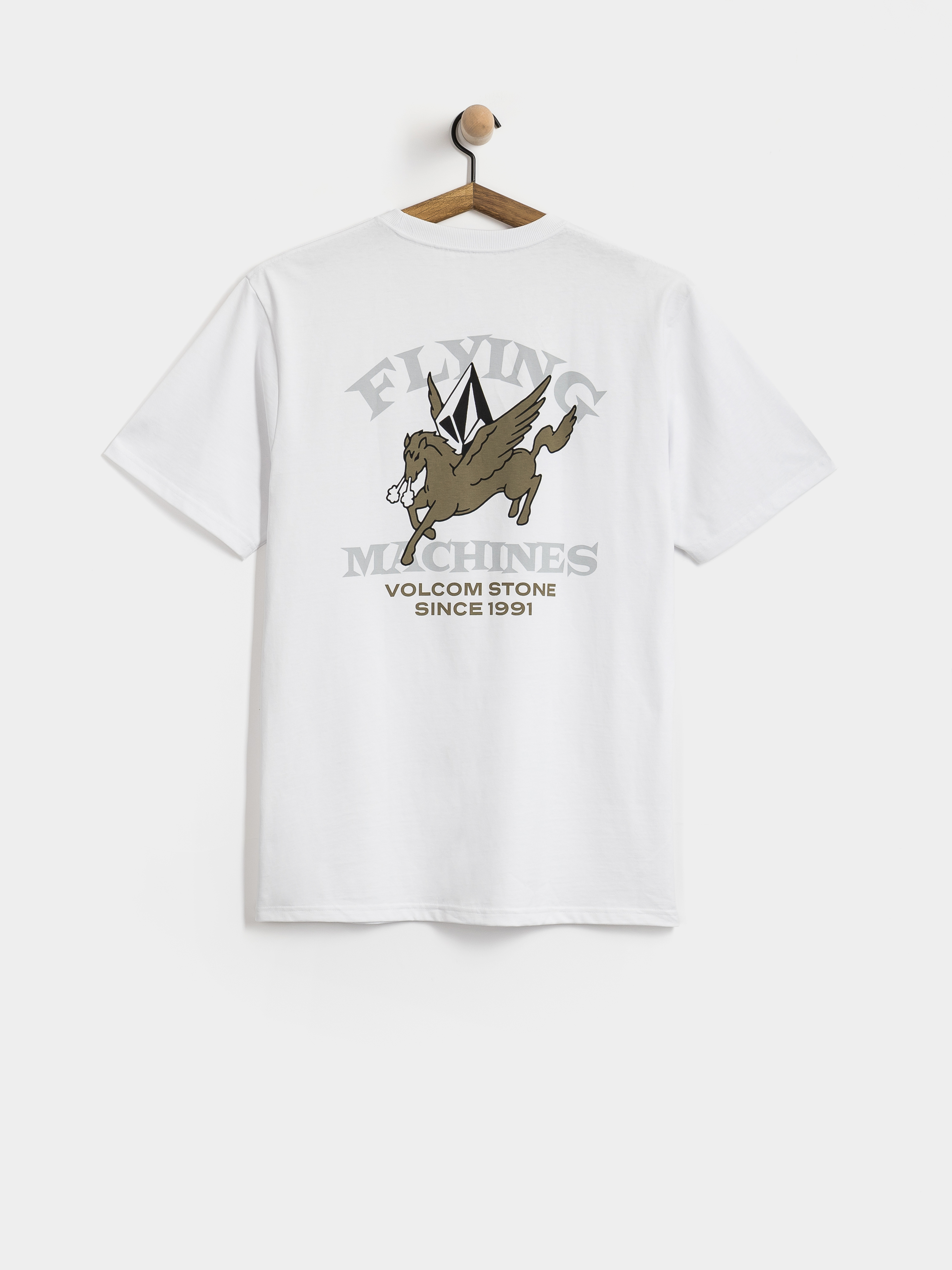 Тениска Volcom Flying Machine (white)