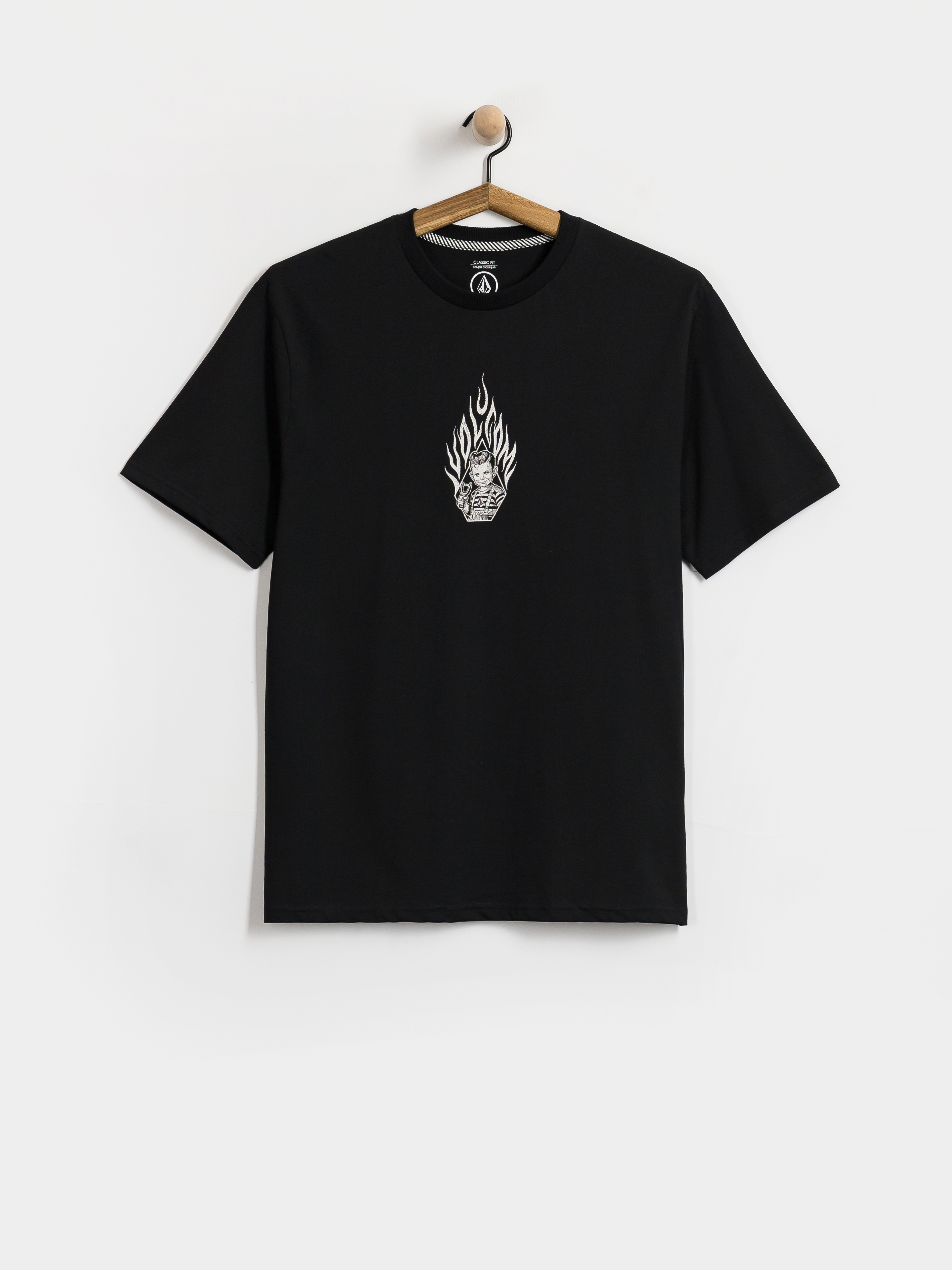 Тениска Volcom Firecar (black)