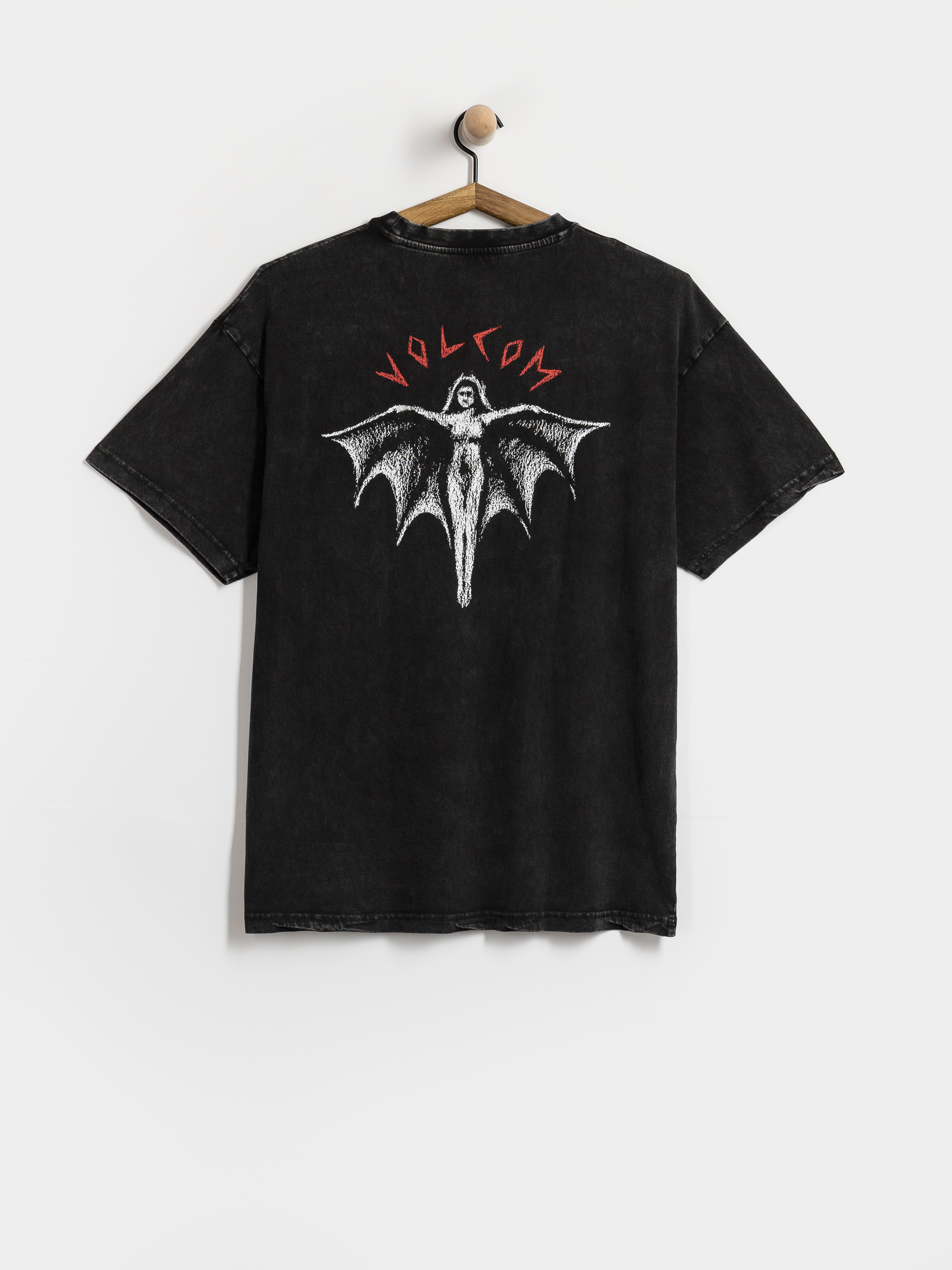 Тениска Volcom Wrong Angel Lse (light acid black)