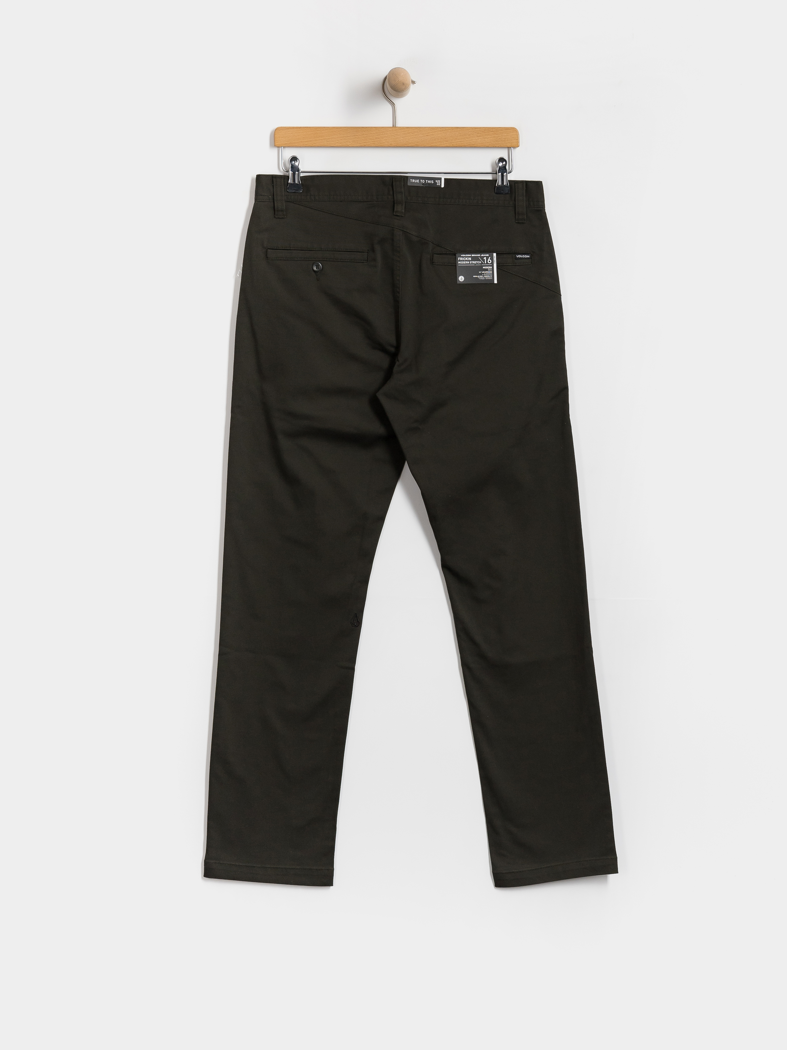 Панталони Volcom Frickin Modern Stret (rinsed black)