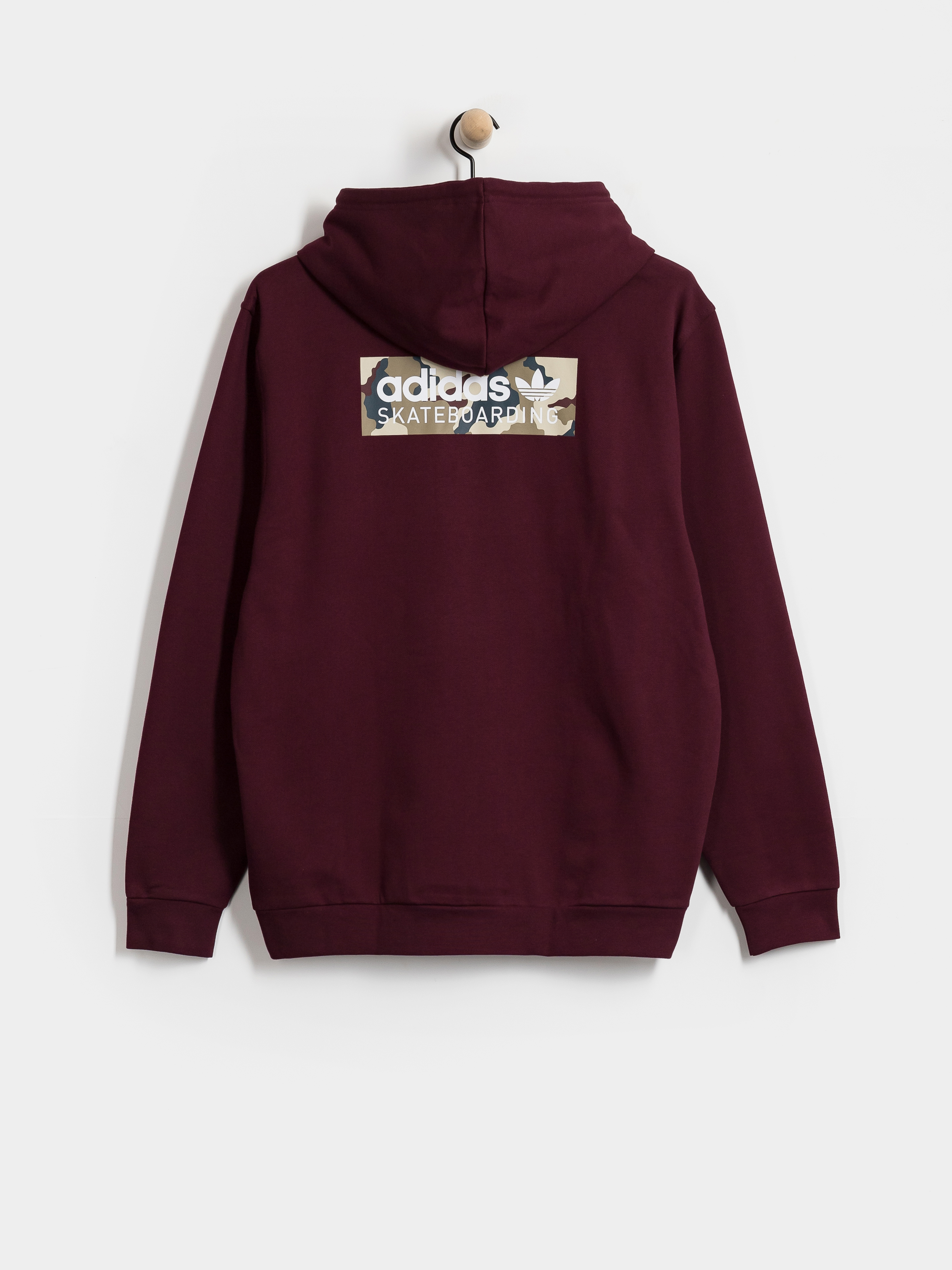 Суитшърт с качулка adidas Fsbs Logo HD (maroon)
