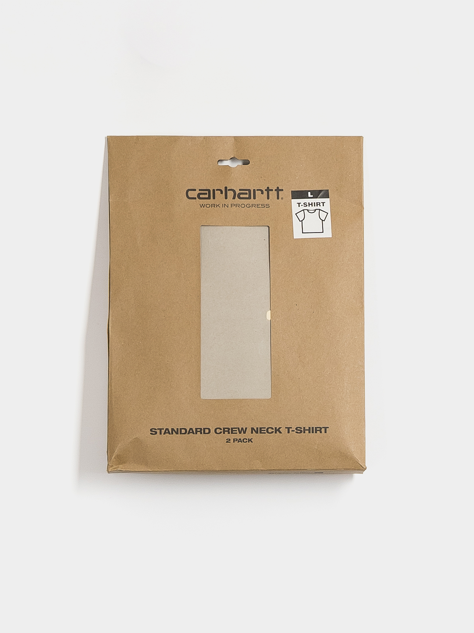 Тениска Carhartt WIP Standard 2 pack (grey heather/grey heather)