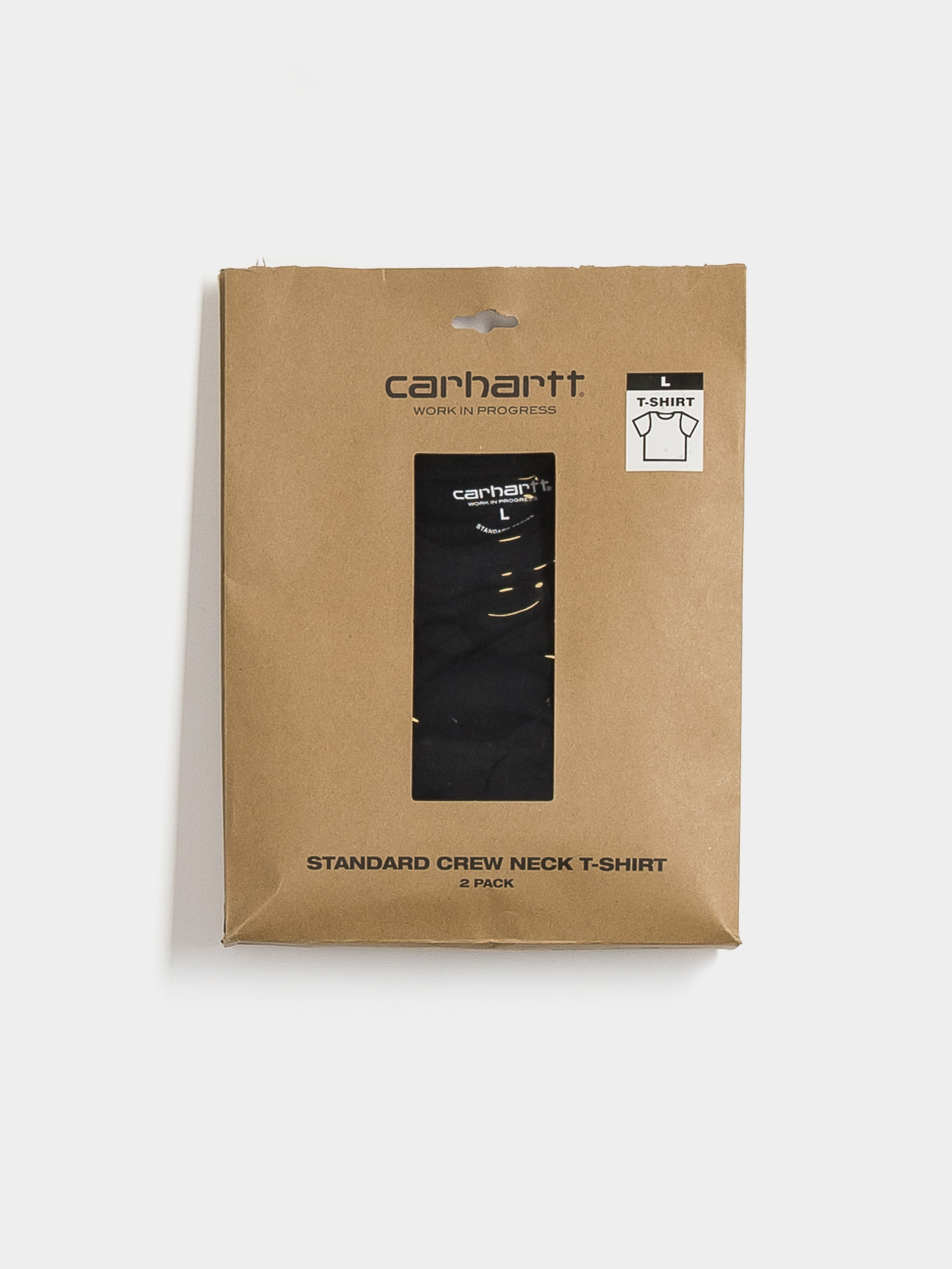Тениска Carhartt WIP Standard 2 pack (black/black)