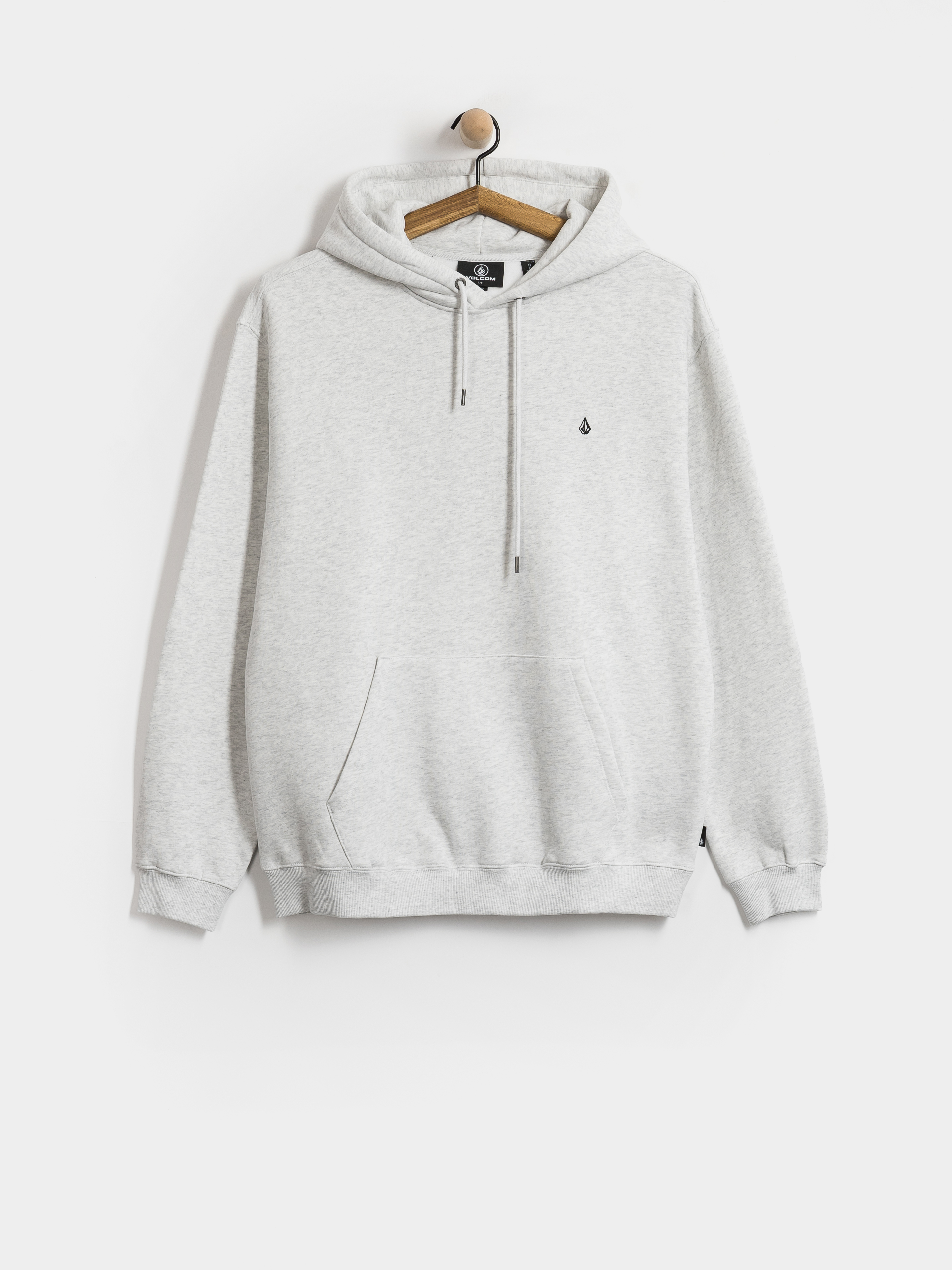Суитшърт с качулка Volcom Single Stone HD (bone heather)