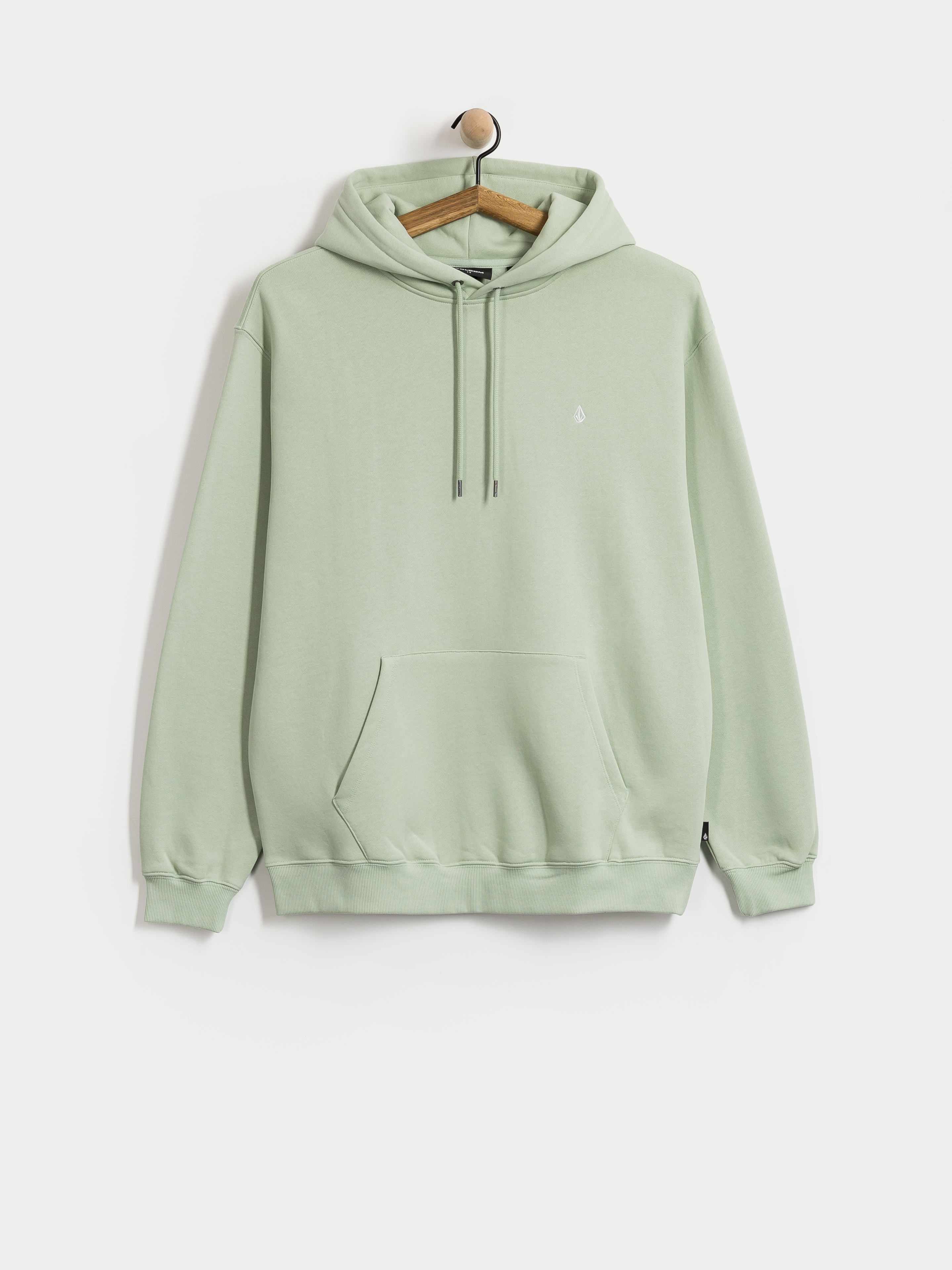 Суитшърт с качулка Volcom Single Stone HD (ice green)