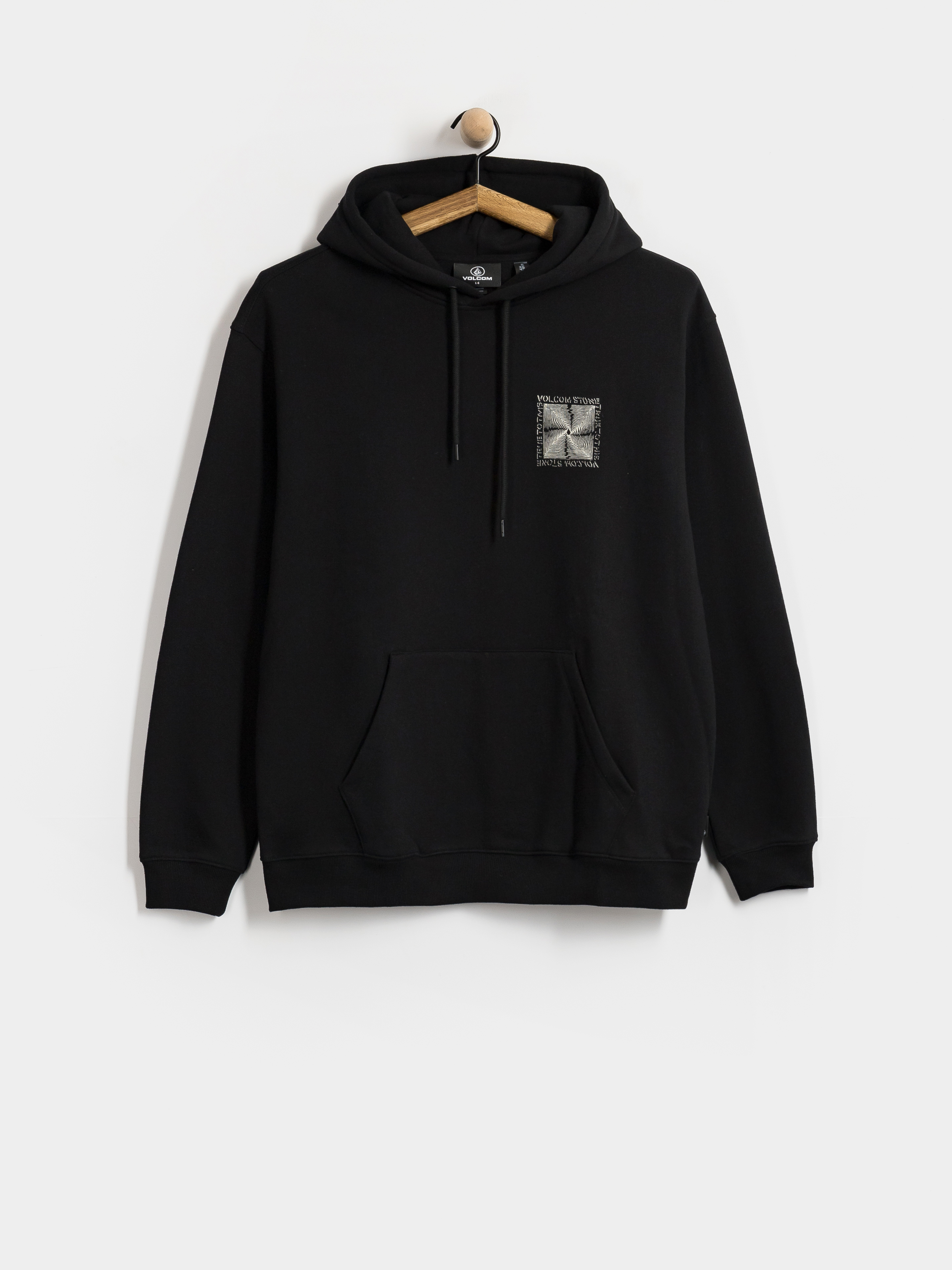 Суитшърт с качулка Volcom Watanite HD (black)