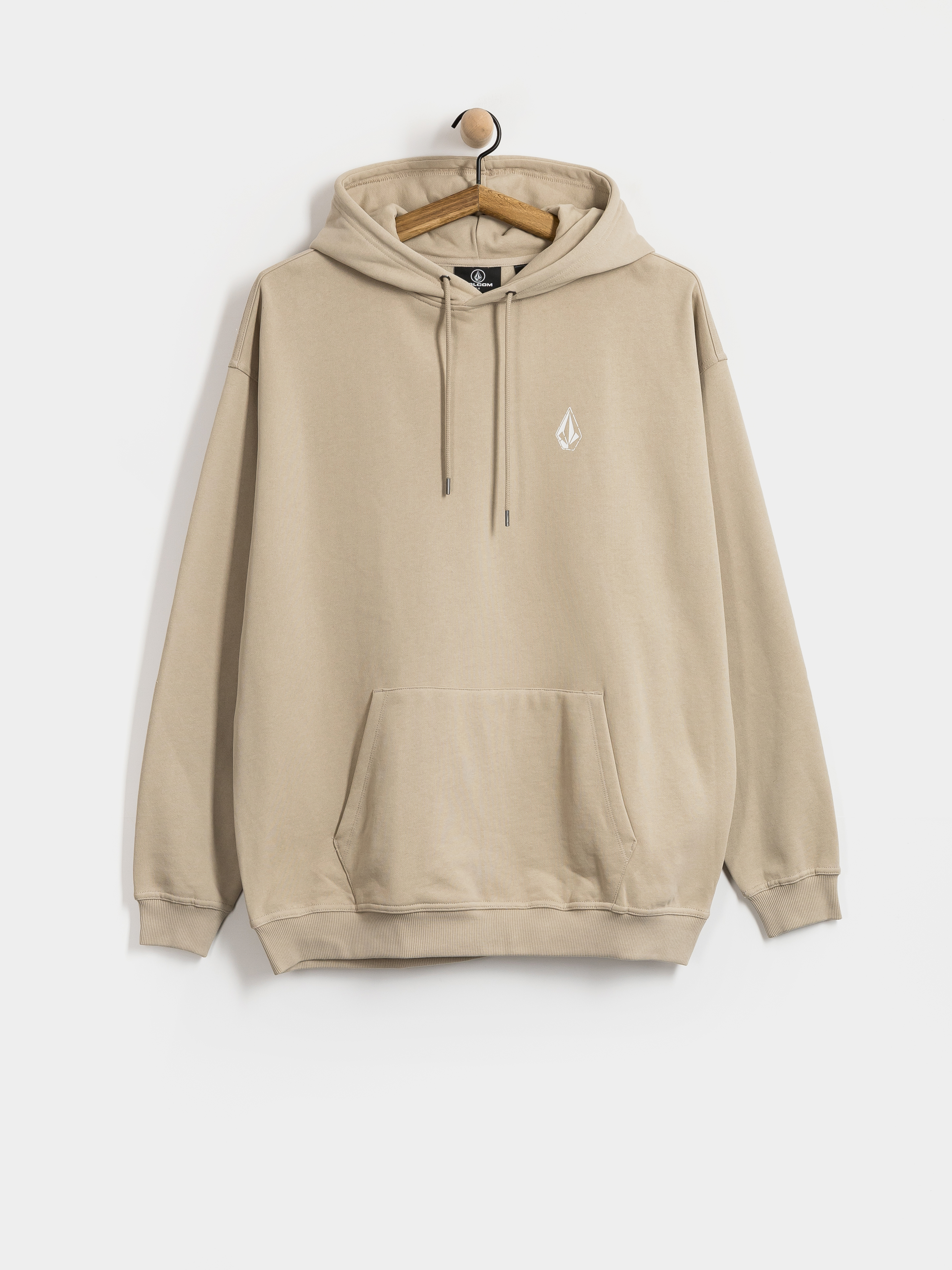 Суитшърт с качулка Volcom Skidder HD (light khaki)