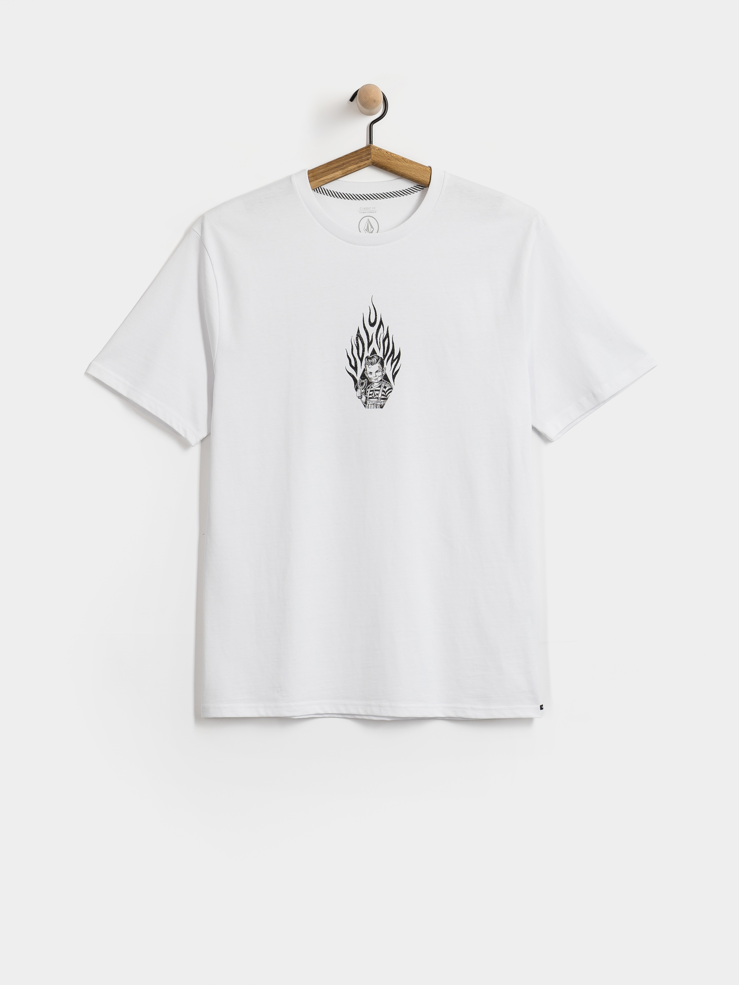 Тениска Volcom Firecar (white)