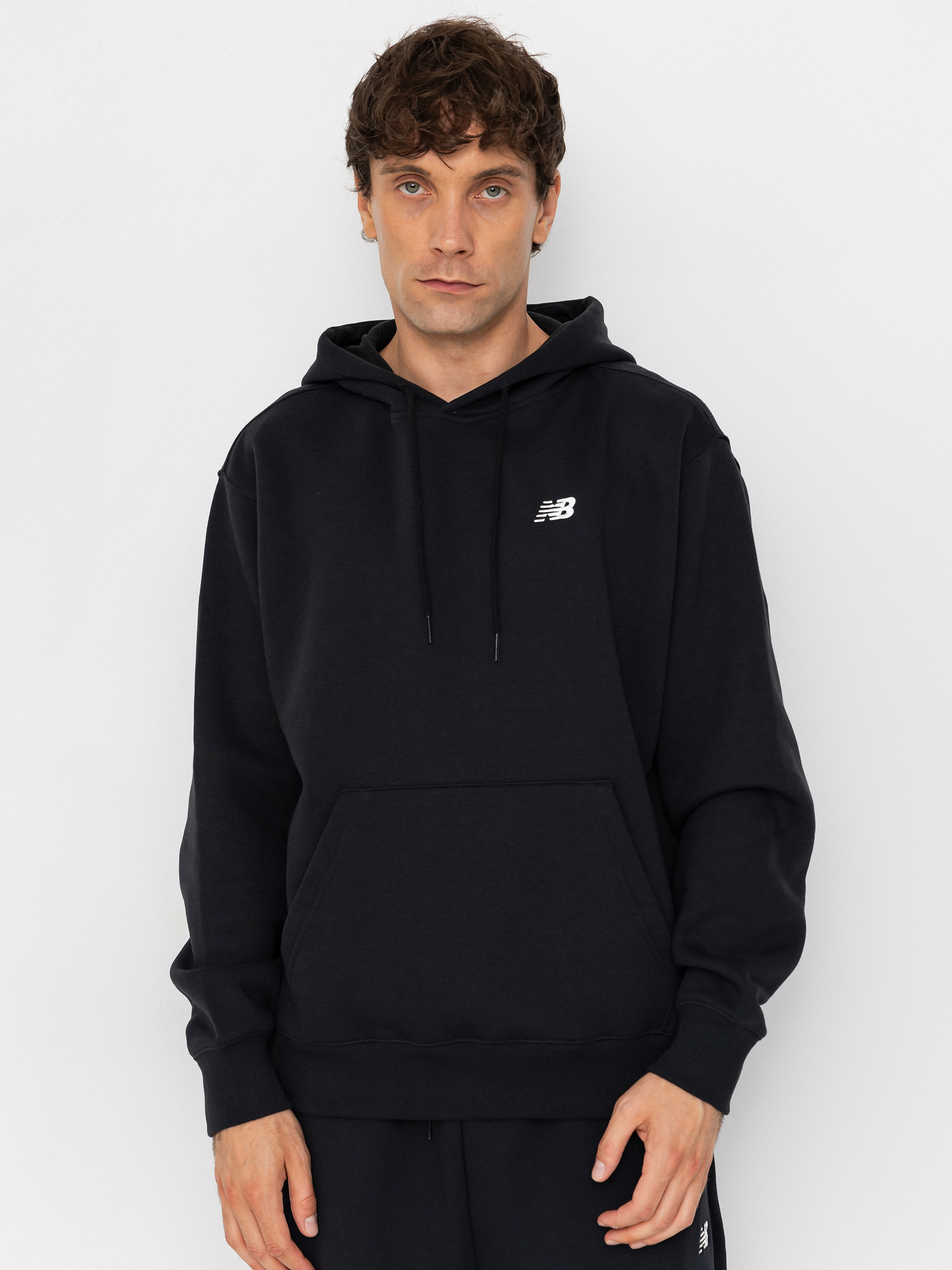 Суитшърт с качулка New Balance Sport Essentials Fleece HD