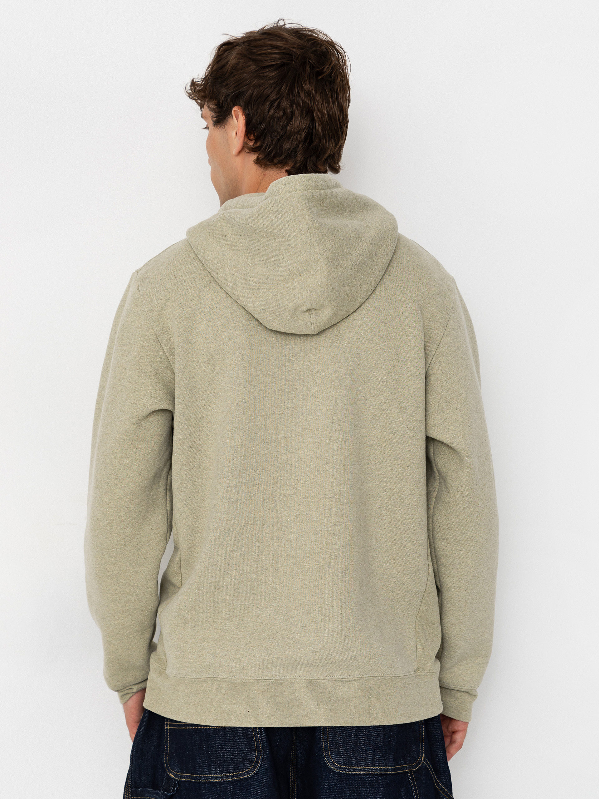 Суитшърт с качулка Patagonia P 6 Logo Uprisal HD (p 6 outline/gumtree green)