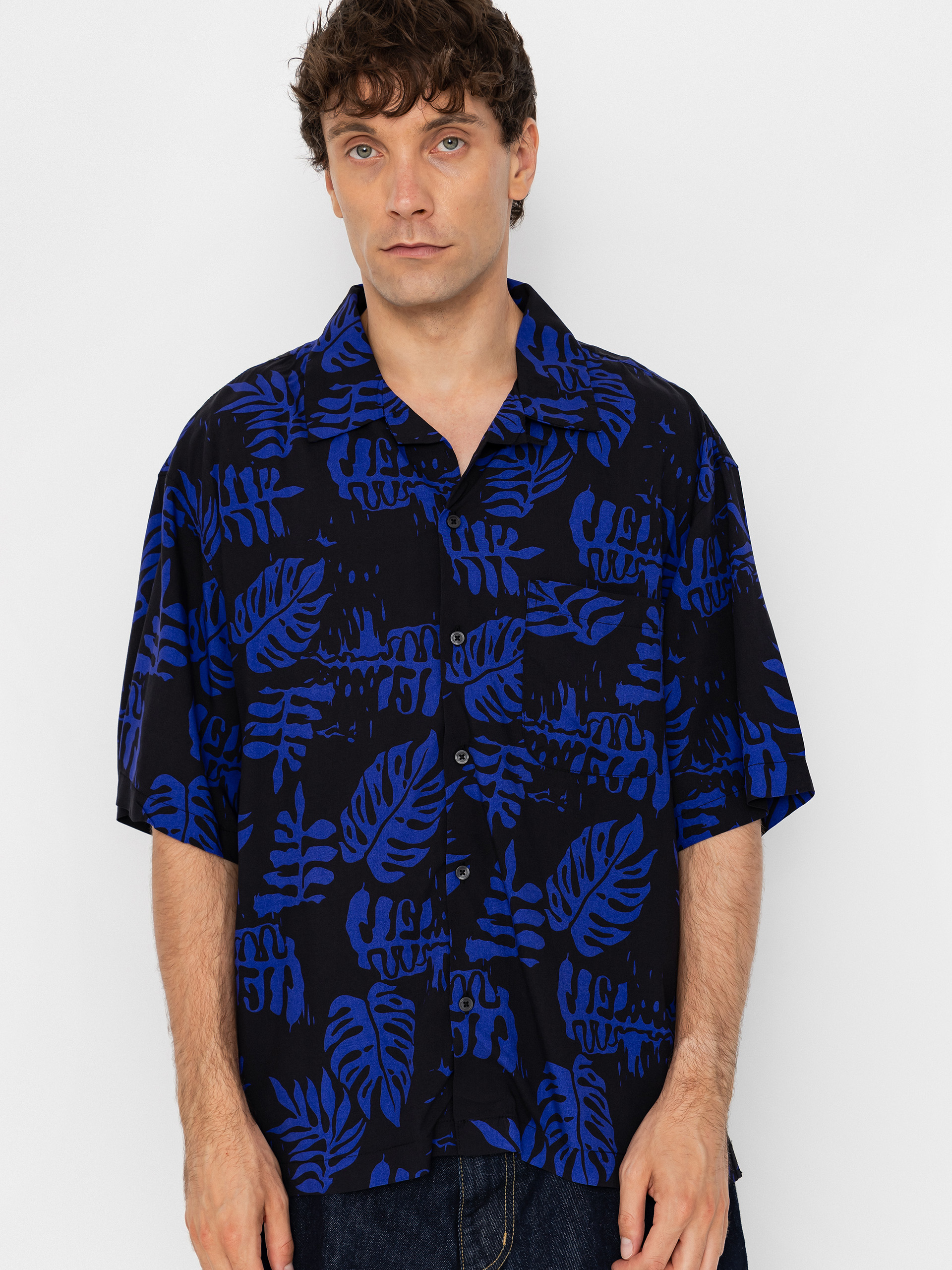 Риза Vans Van Doren Printed Camp (royal cobalt)