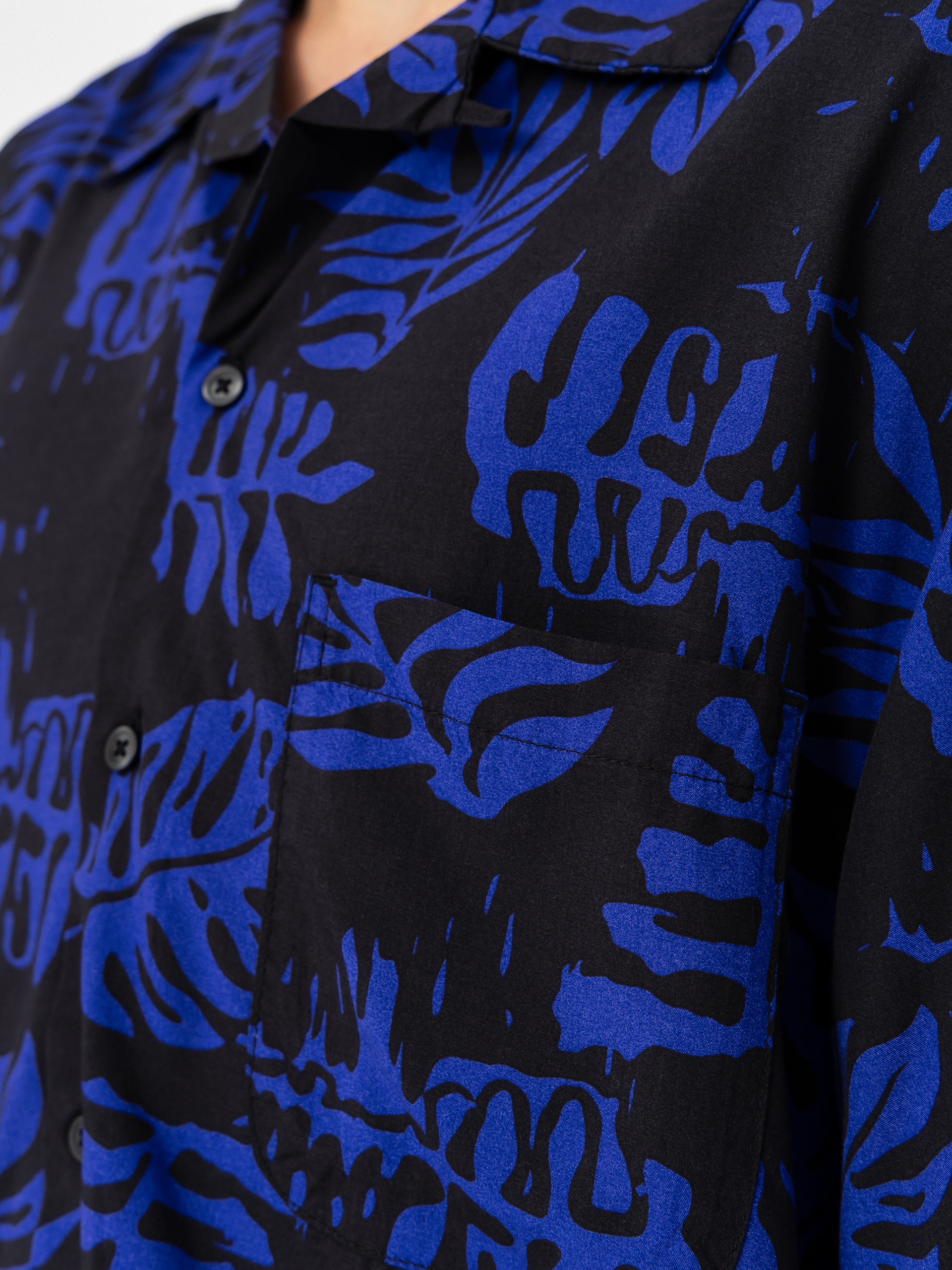 Риза Vans Van Doren Printed Camp (royal cobalt)