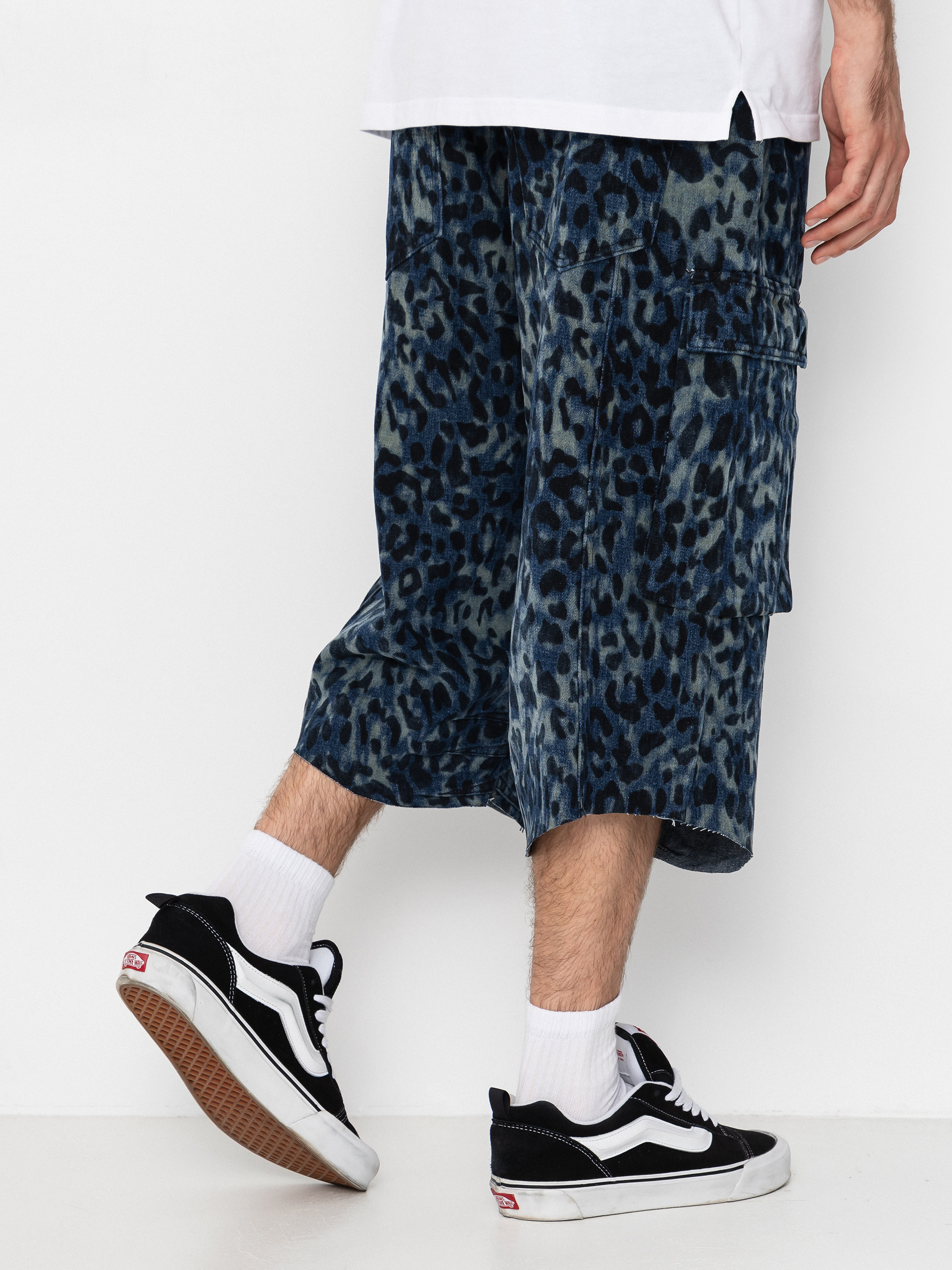 Къси панталони Wasted Paris Cheetah Grant (blue camo)