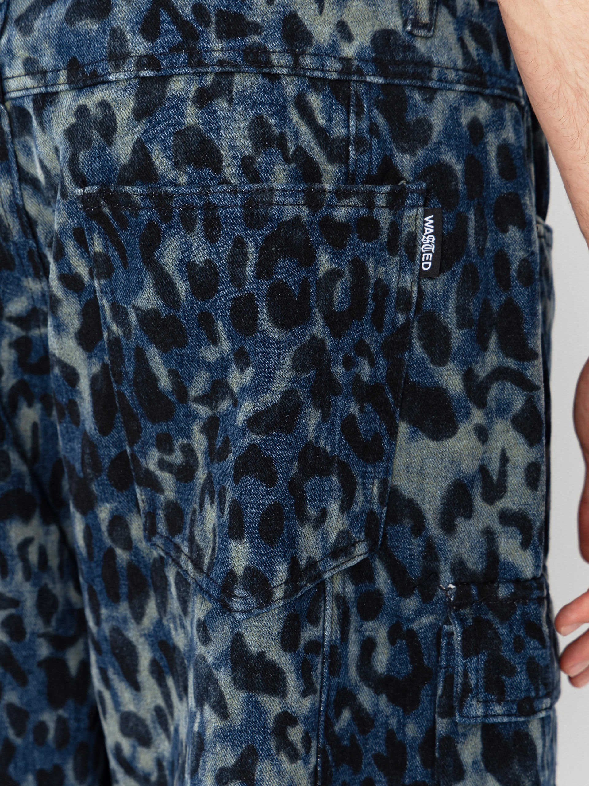 Къси панталони Wasted Paris Cheetah Grant (blue camo)