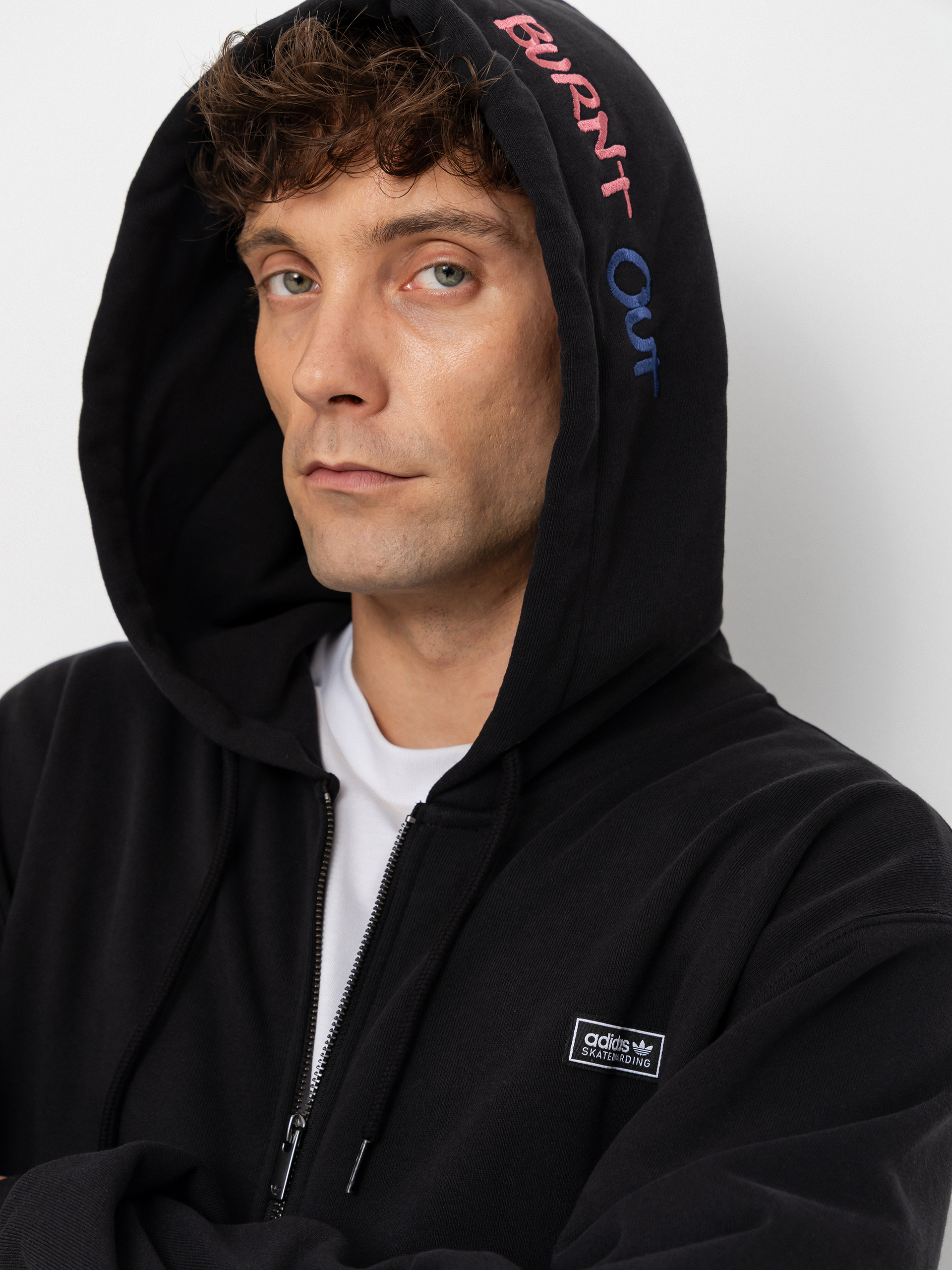 Суитшърт с качулка adidas Gonz Graph HD (black)