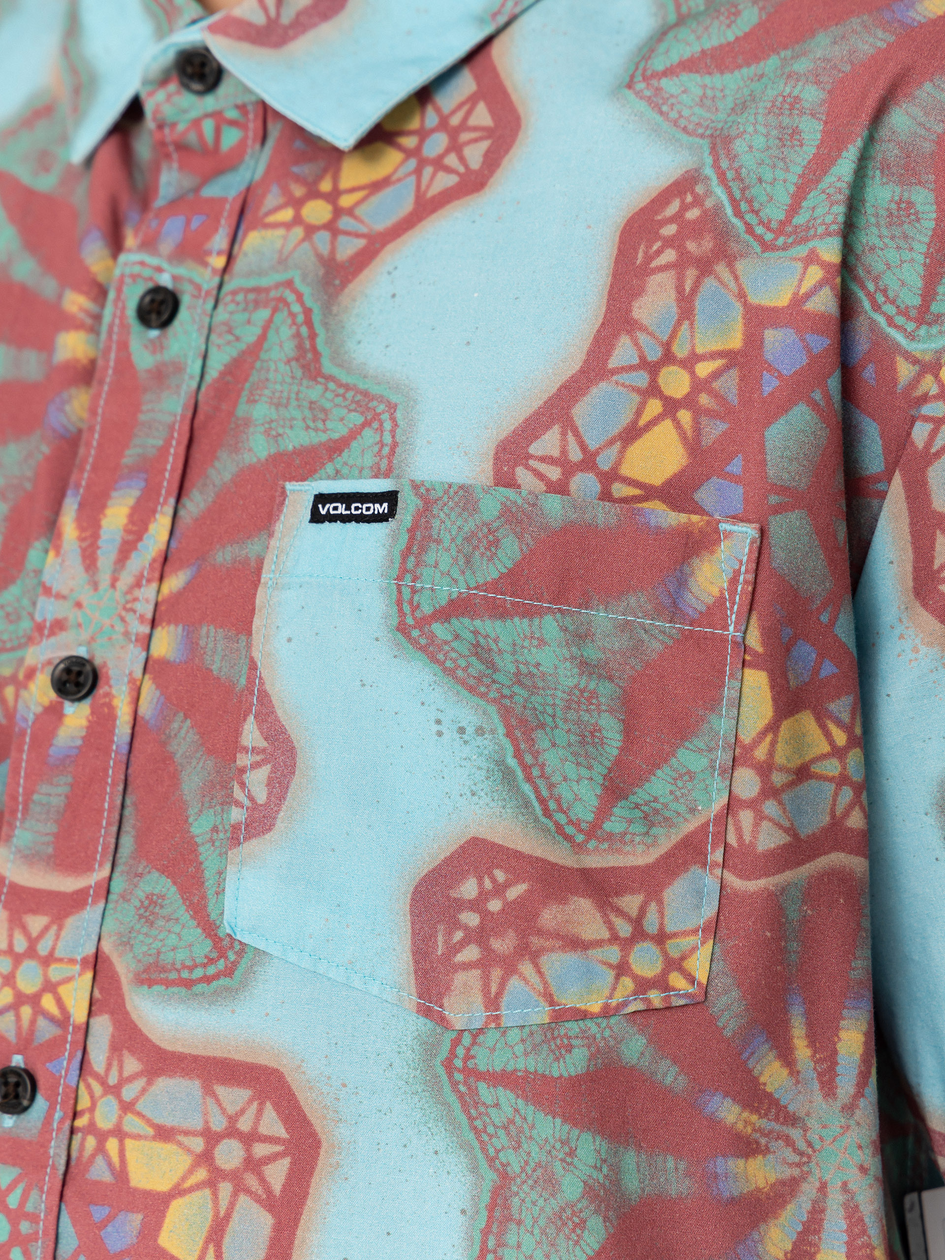 Риза Volcom Star Shields Fa (castlerock)