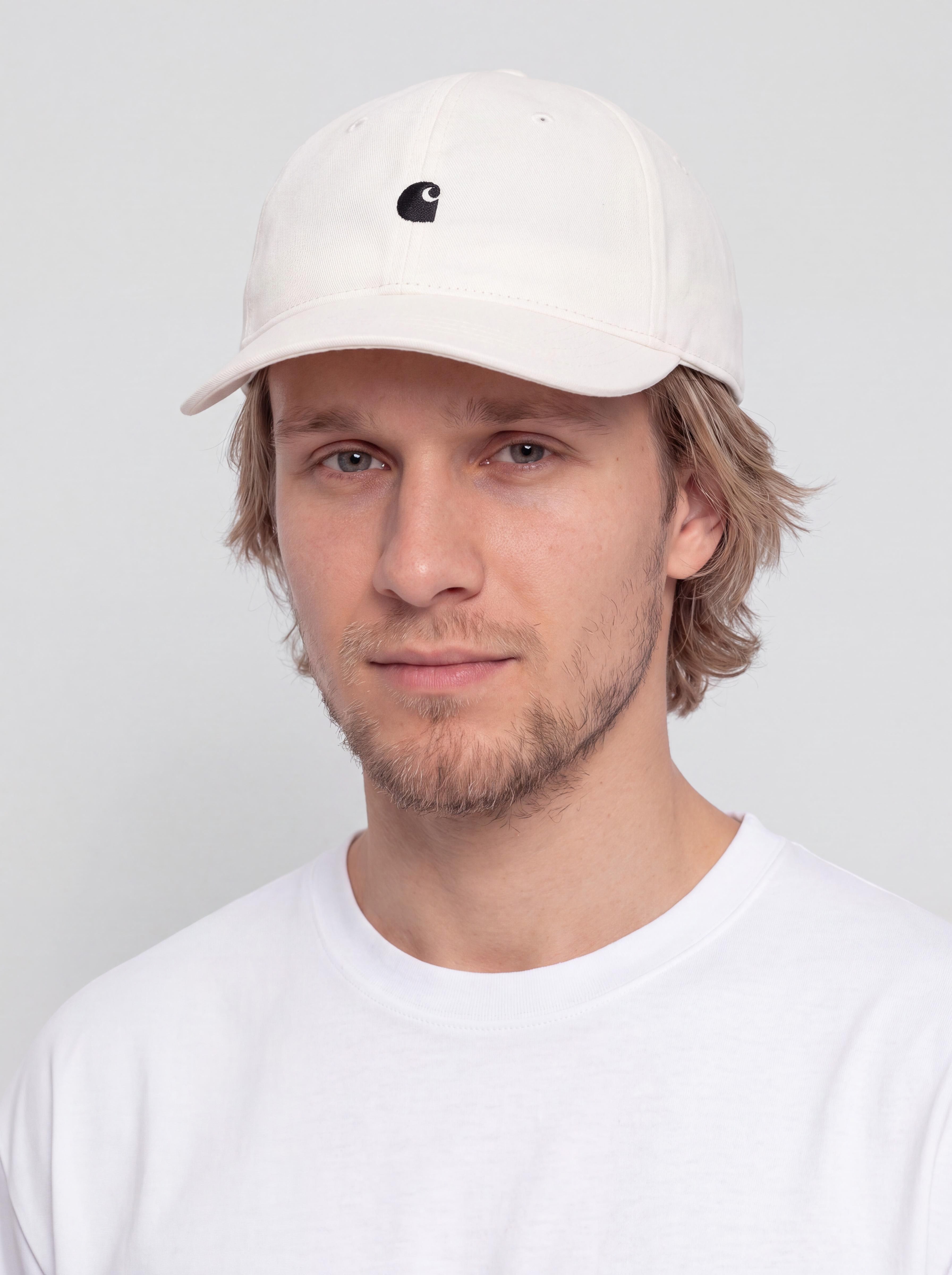 Шапка с козирка Carhartt WIP Madison Logo (white/black)