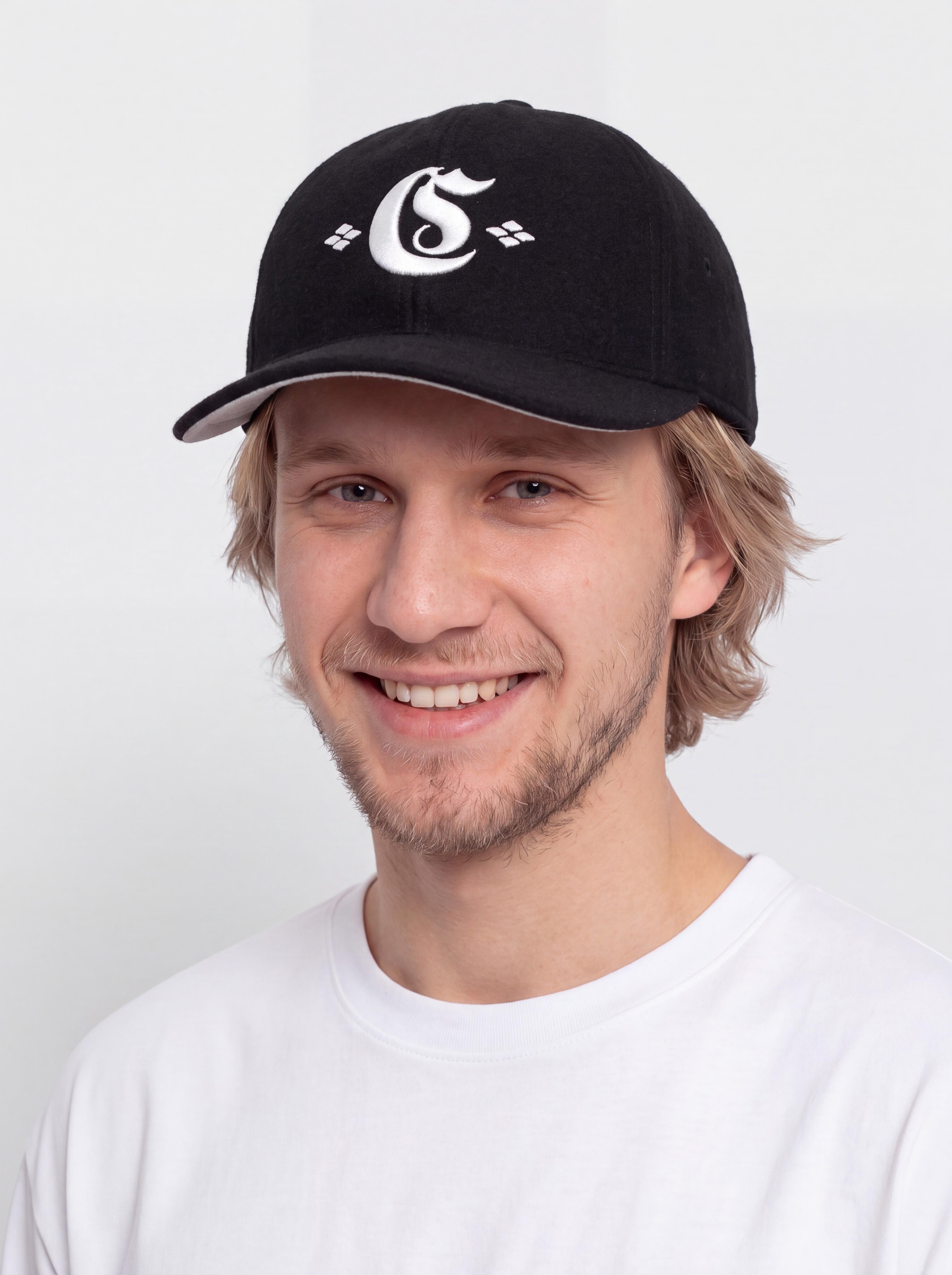 Шапка с козирка Carhartt WIP Greatest Hits Logo (black/wax)