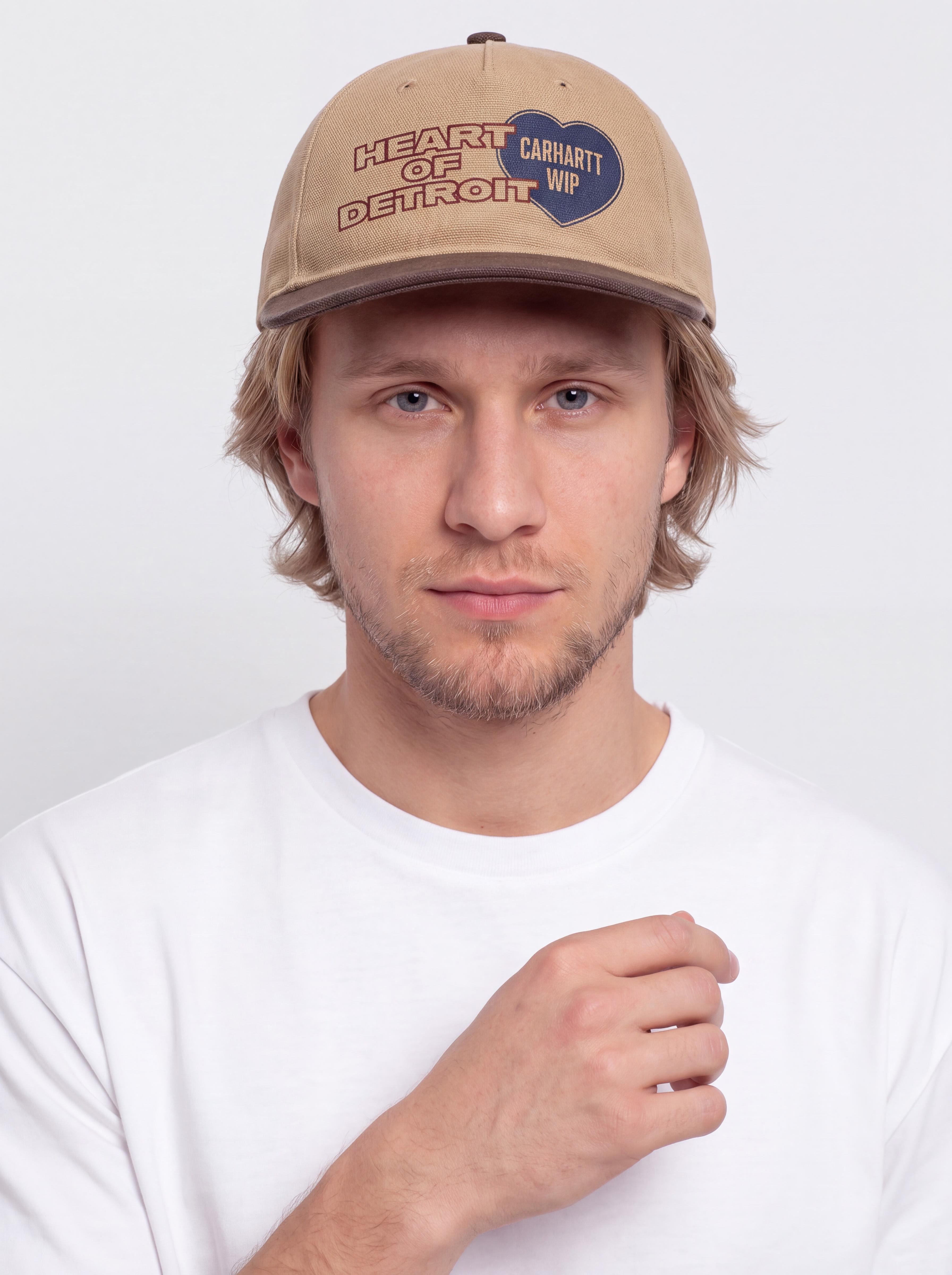 u0428u0430u043fu043au0430 u0441 u043au043eu0437u0438u0440u043au0430 Carhartt WIP Arcan (dusty h brown)
