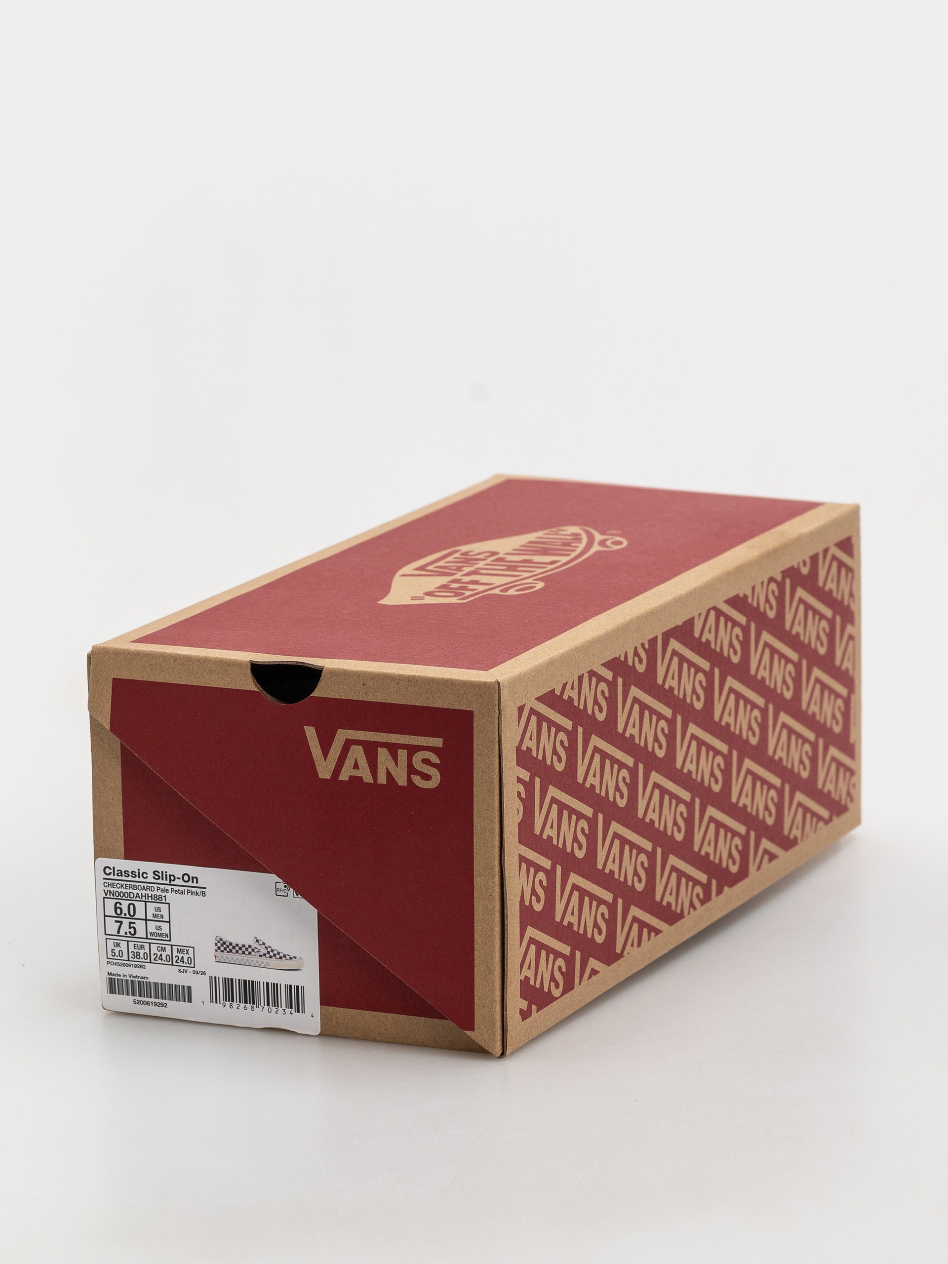 Обувки Vans Classic Slip On (pale petal pink)