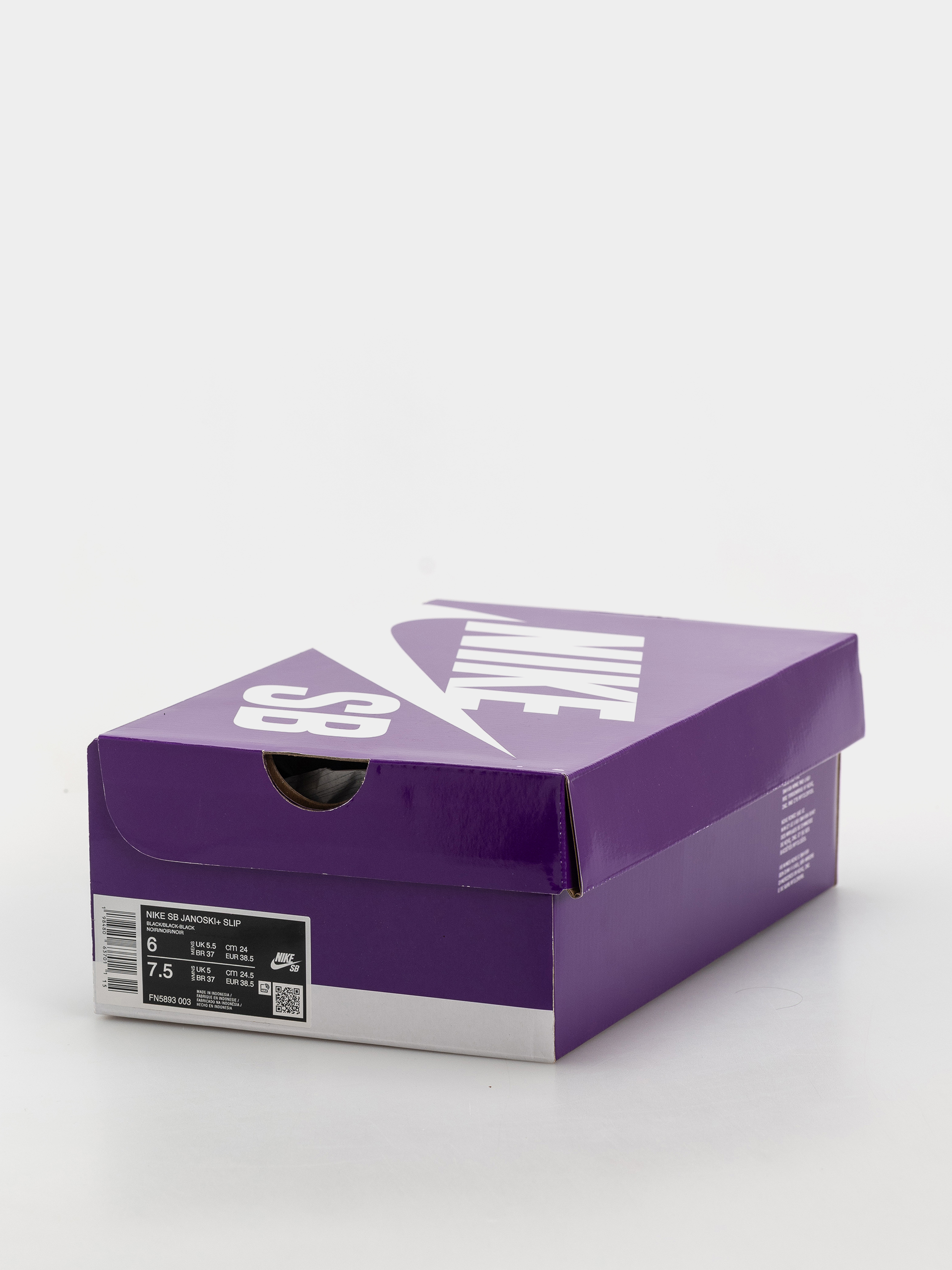 Обувки Nike SB Janoski+ Slip (black/black black gum light brown)
