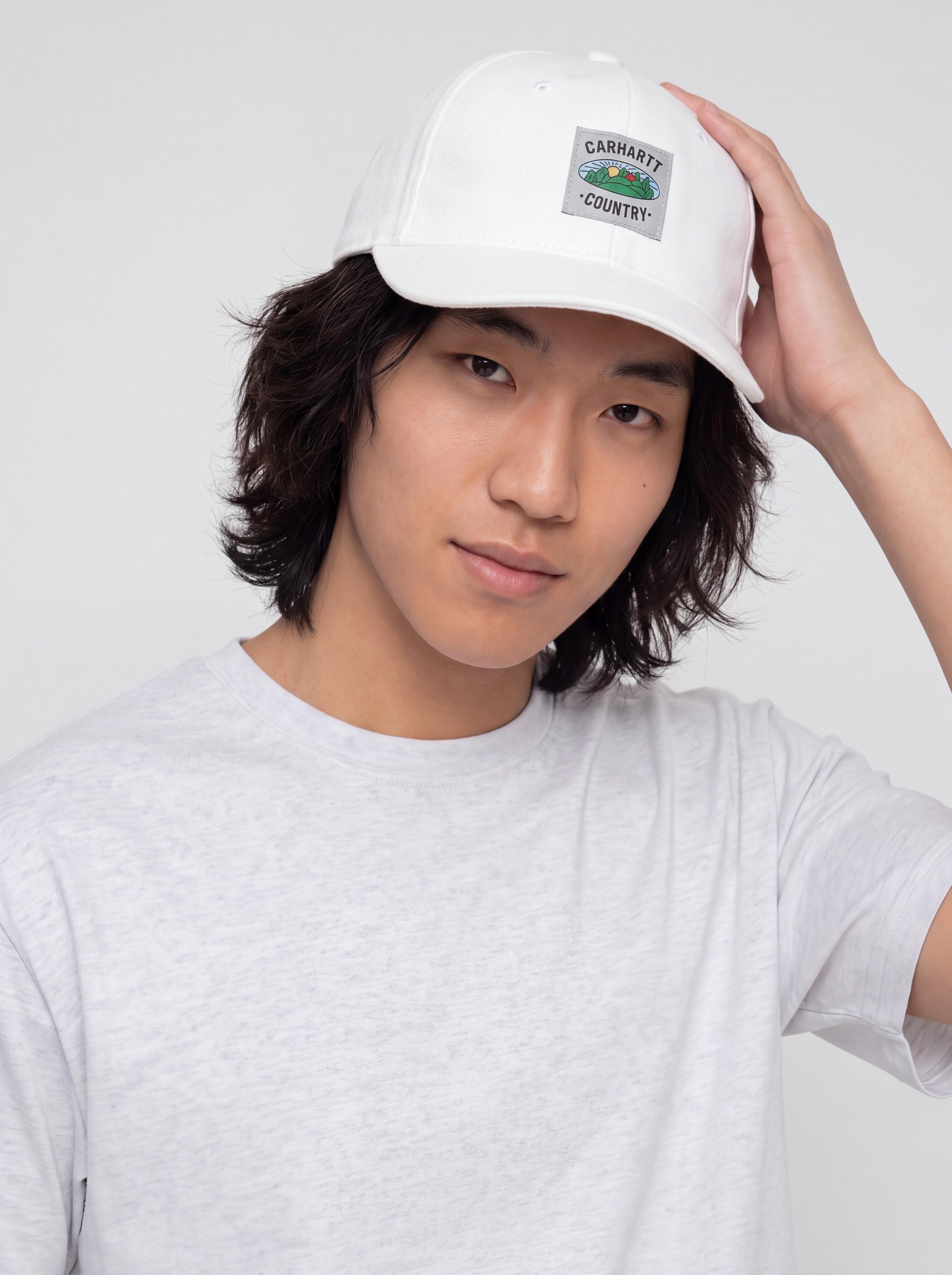 Шапка с козирка Carhartt WIP Field (white)