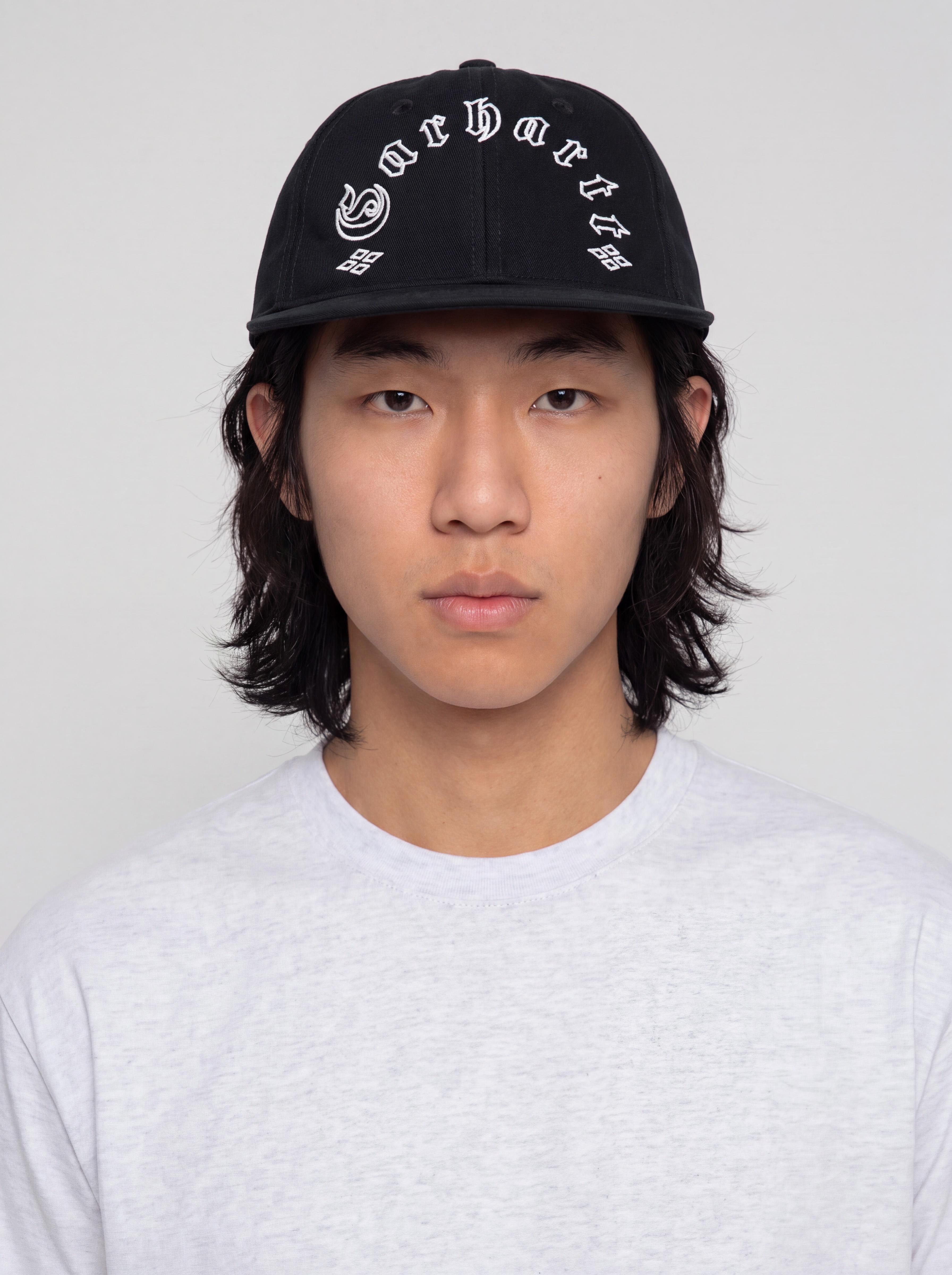 Шапка с козирка Carhartt WIP Greatest Hits (black/white)