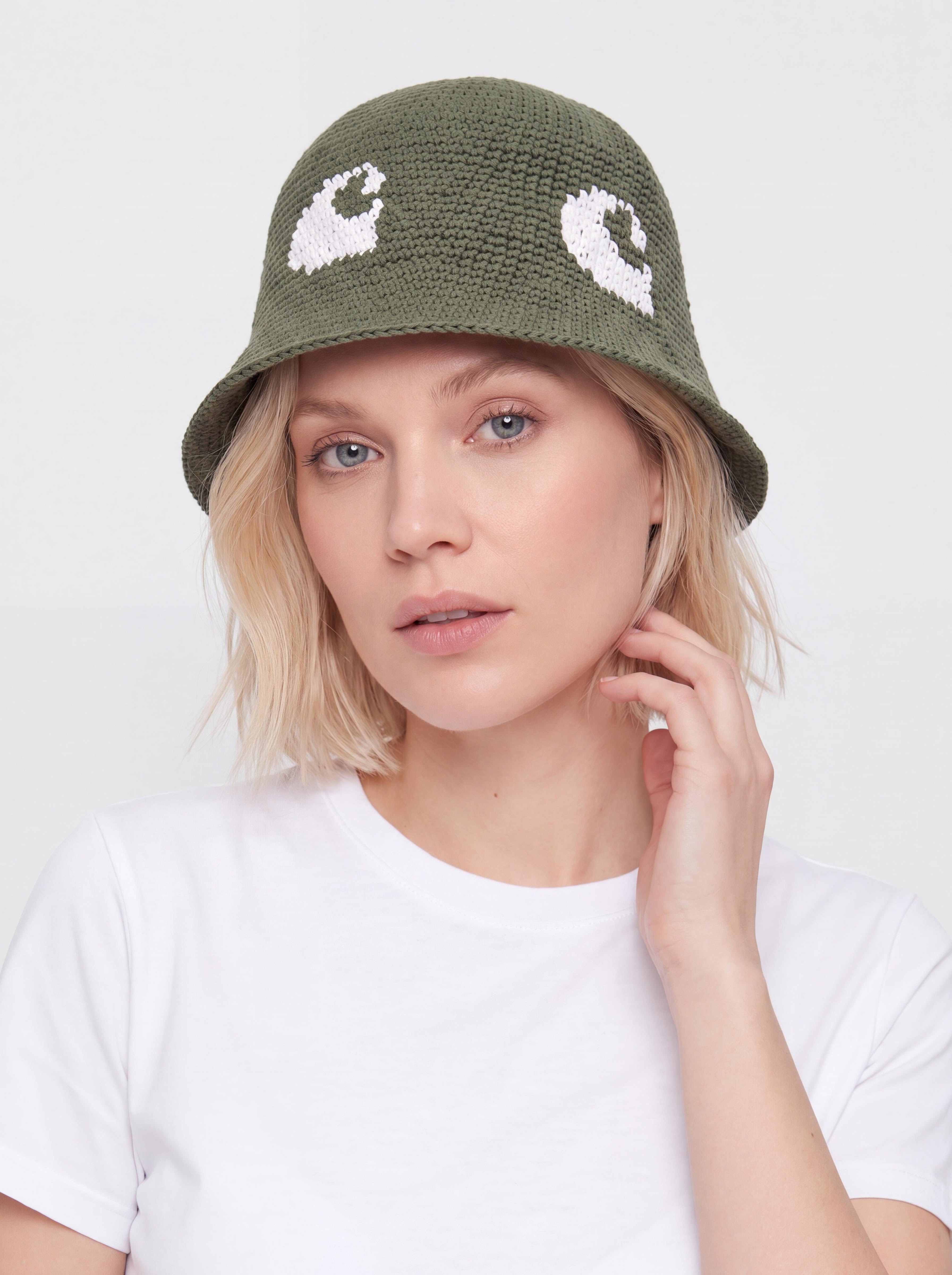 Шапка с козирка Carhartt WIP Cane (dollar green/white)