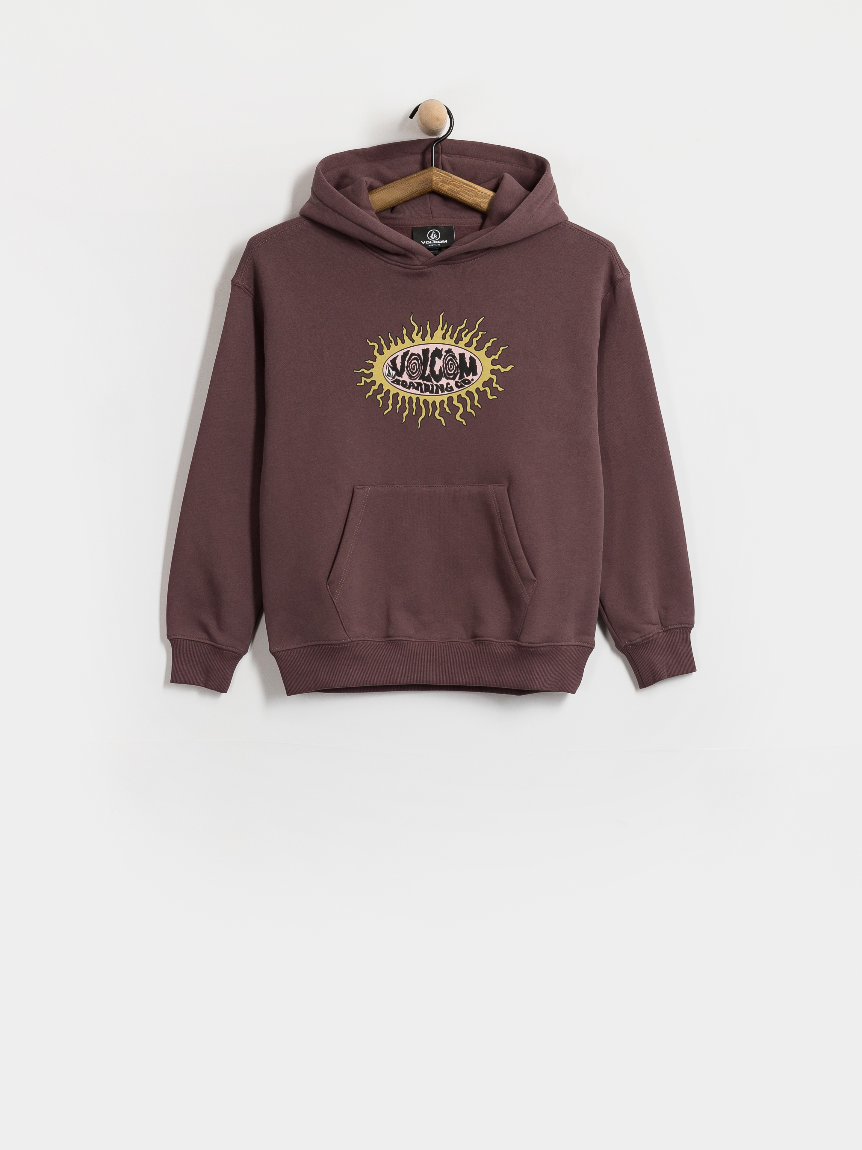 Суитшърт с качулка Volcom Watanite HD JR (pistol punch)