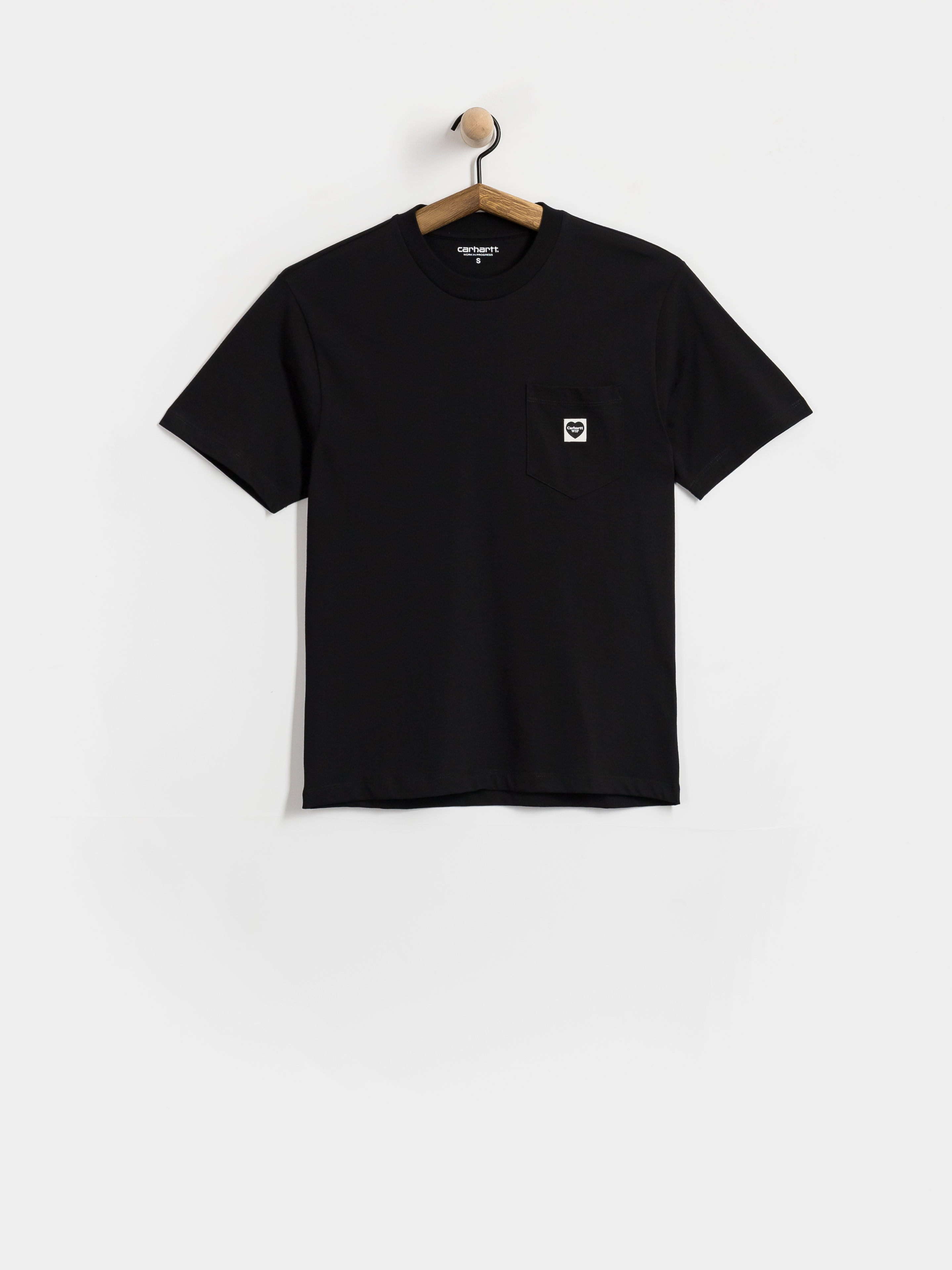 Тениска Carhartt WIP Pocket Small Heart Wmn (black/black)