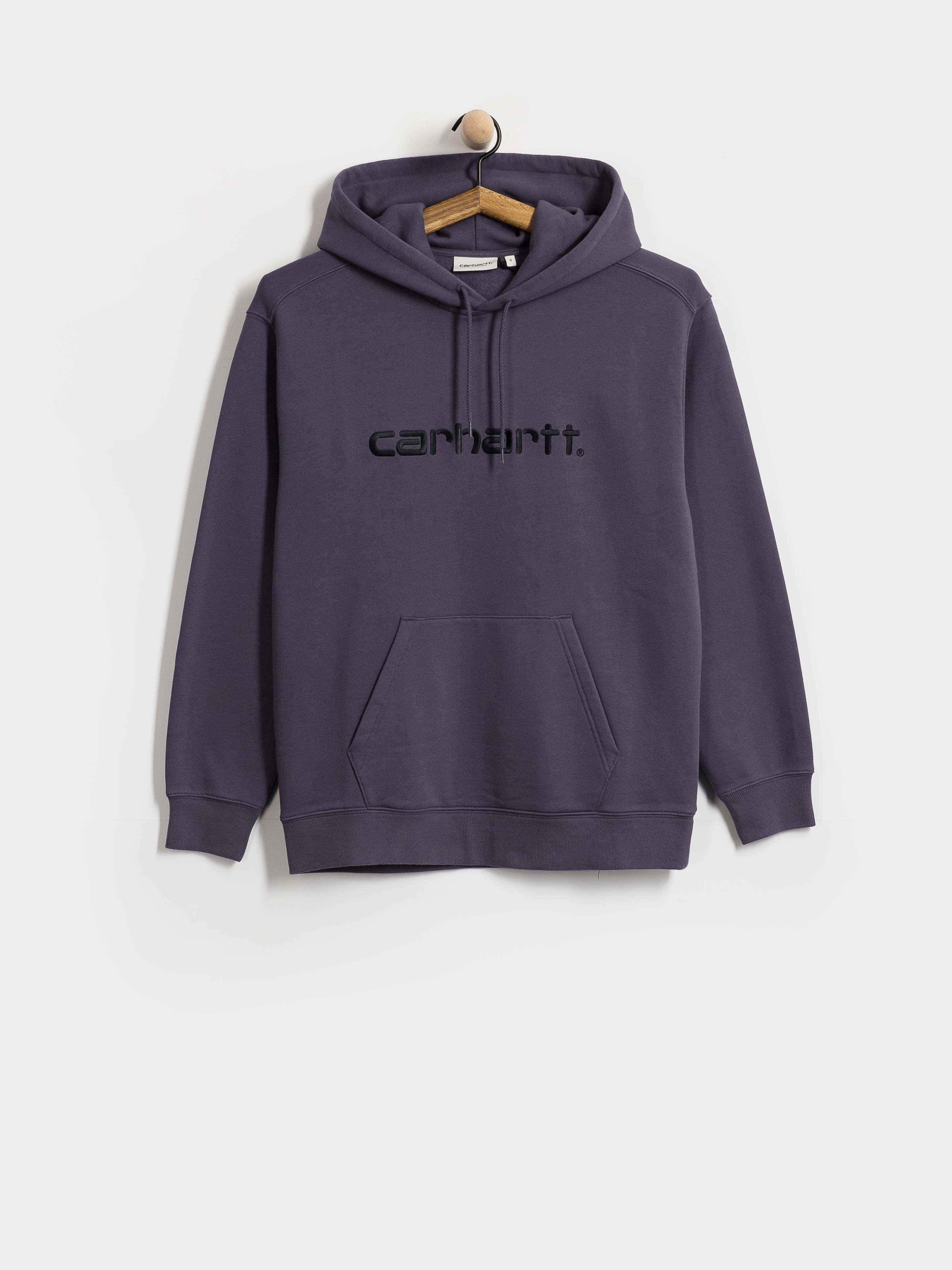 Суитшърт с качулка Carhartt WIP Carhartt HD Wmn (shady purple/dark navy)