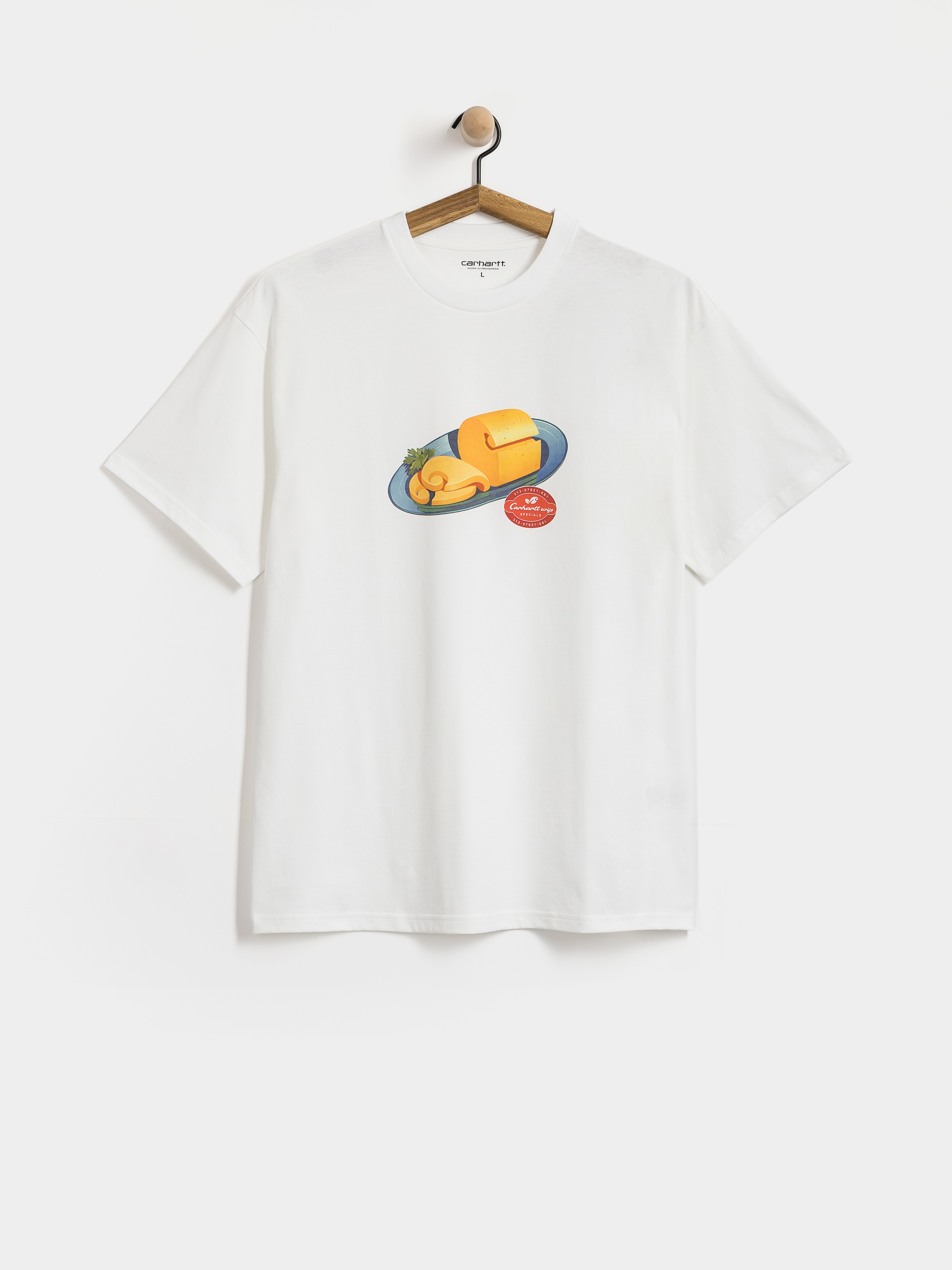 Тениска Carhartt WIP Fromage (white)