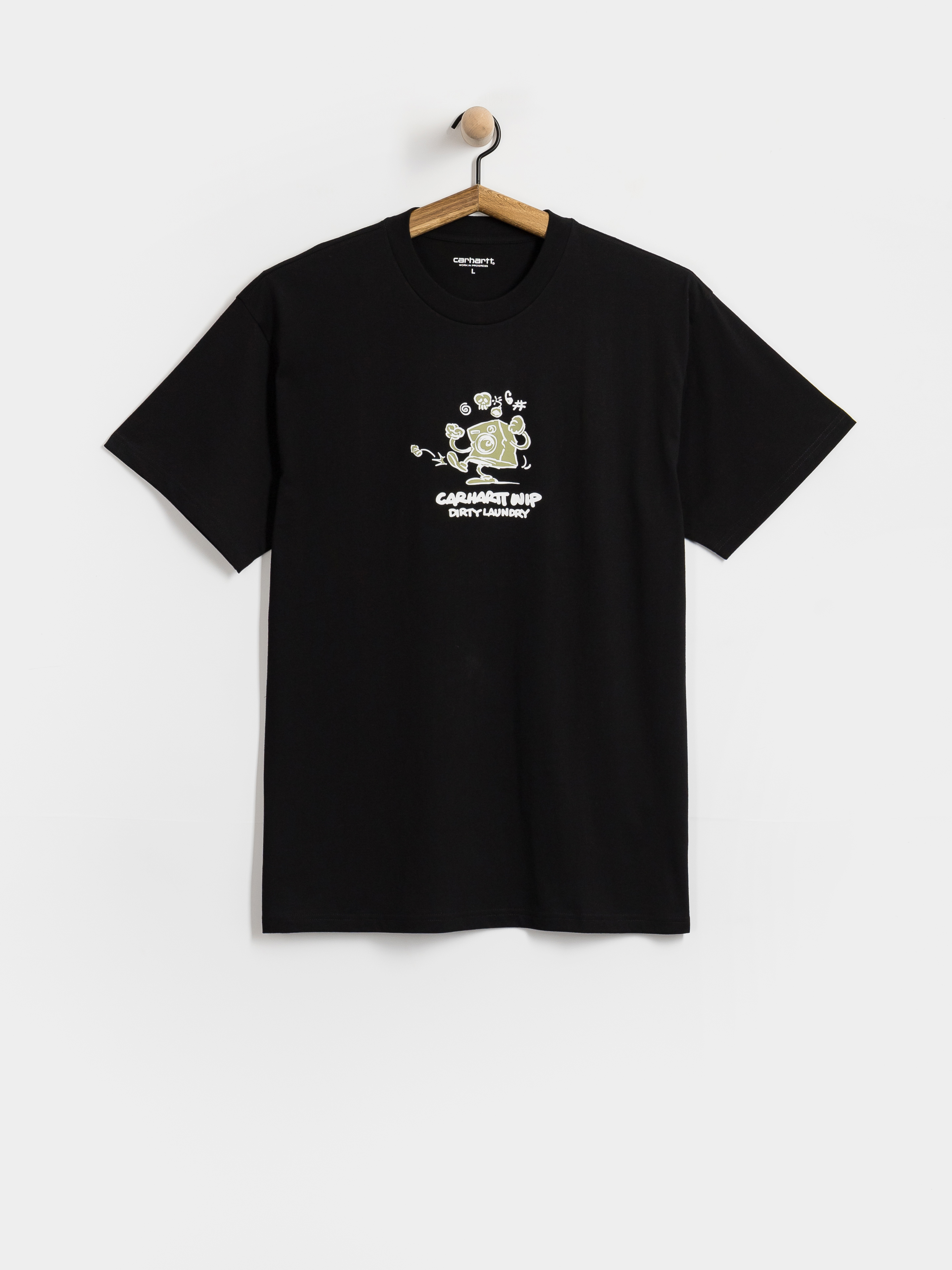Тениска Carhartt WIP Dirty Laundry (black)