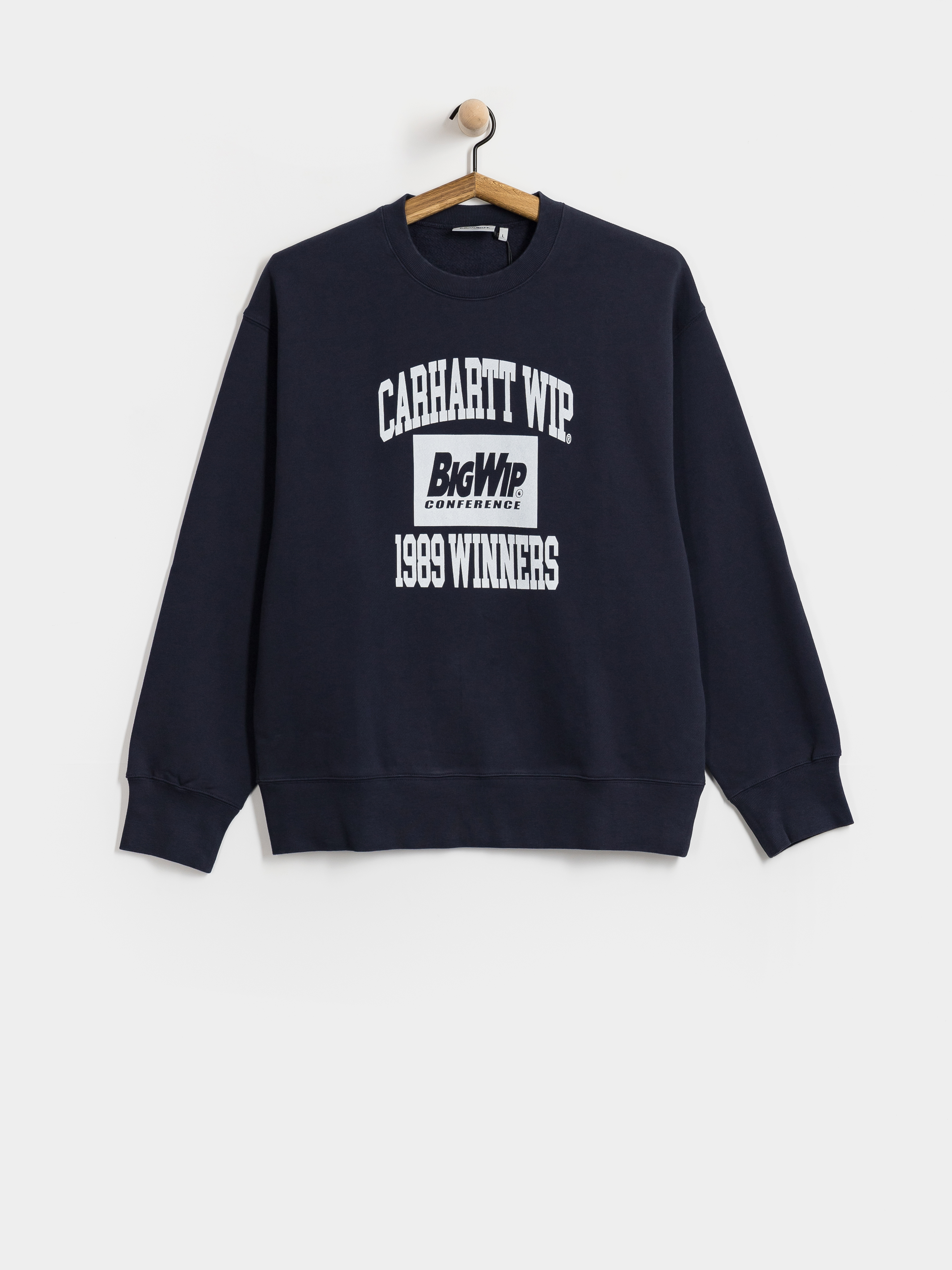 Суитшърт Carhartt WIP 1989 Winners (dark navy/heavy stone wash)