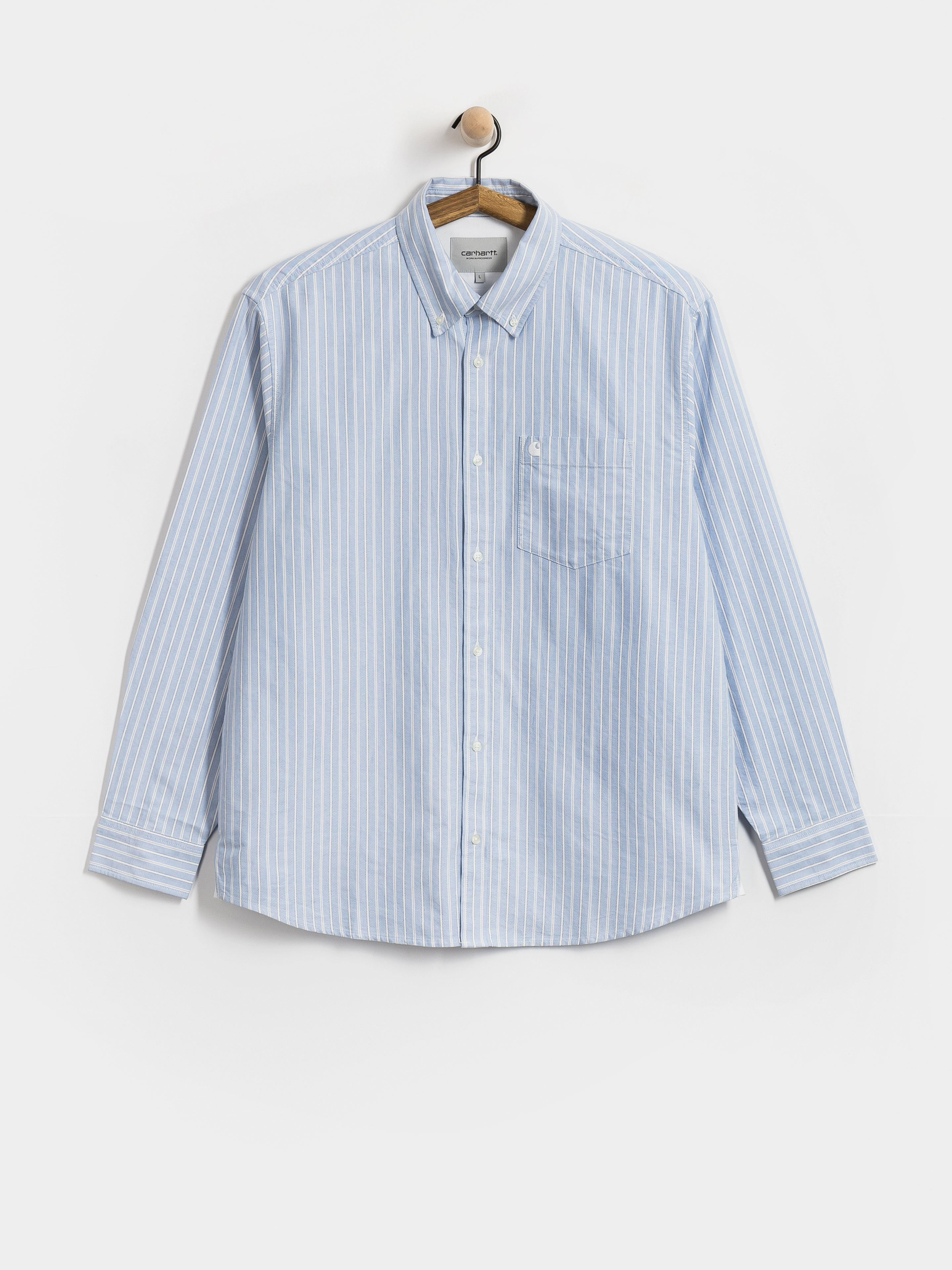 Риза Carhartt WIP Kanan (kanan stripe bleach)
