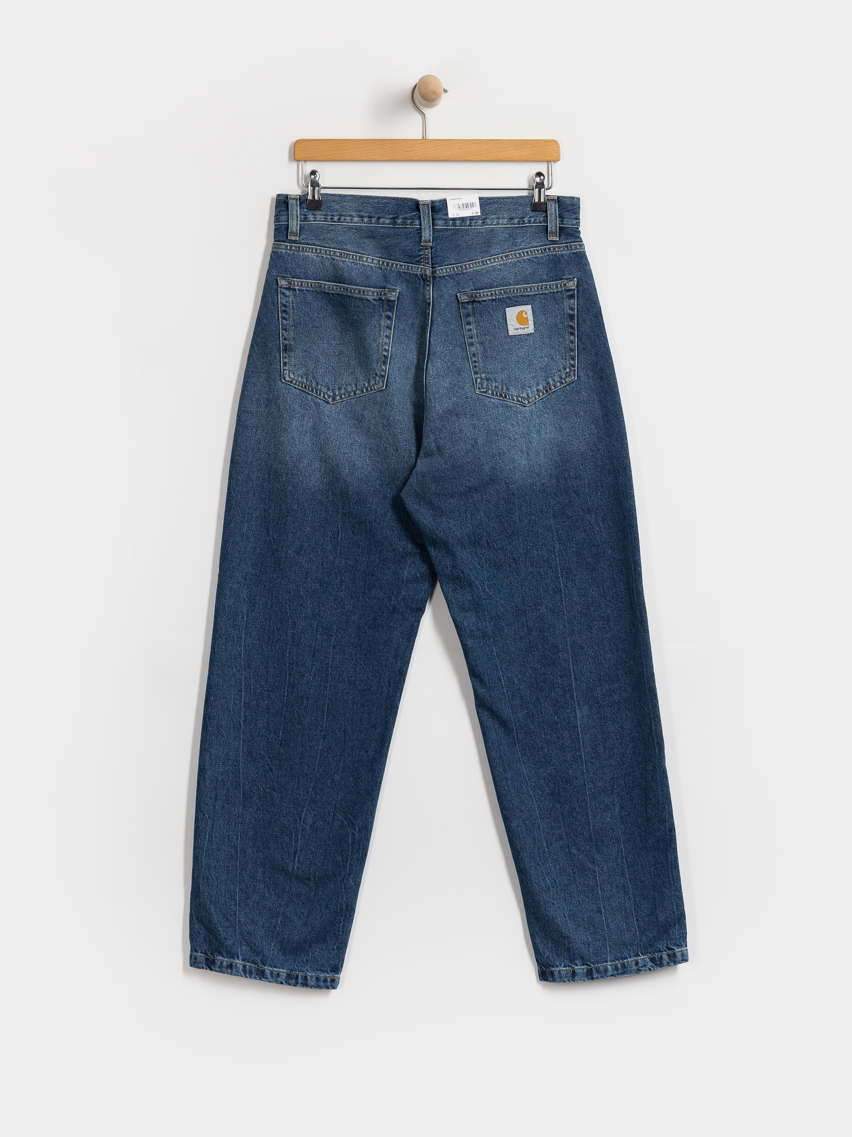 Панталони Carhartt WIP Landon (blue/marble used wash)