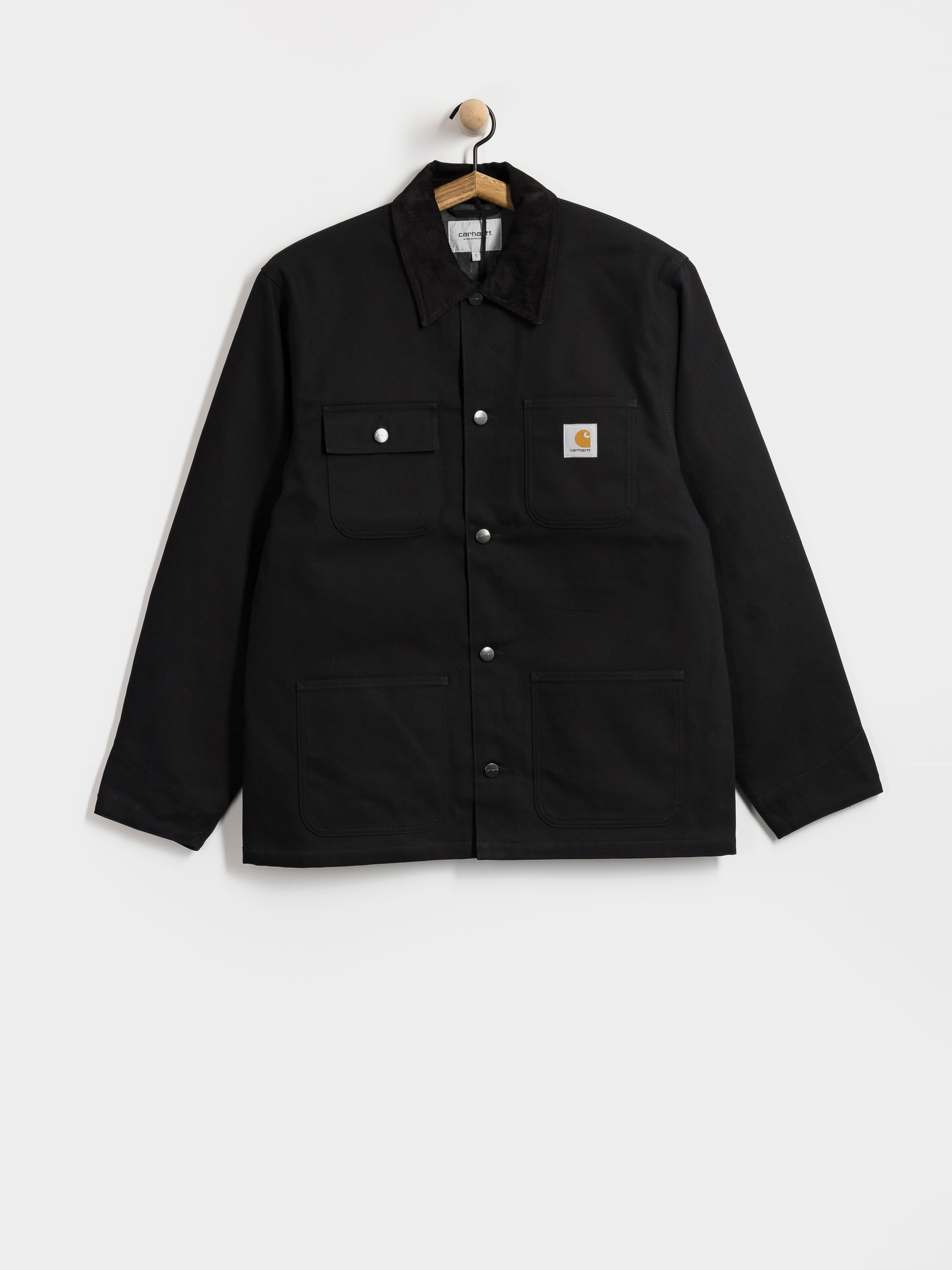 u042fu043au0435 Carhartt WIP Michigan Coat (black/black/rigid)