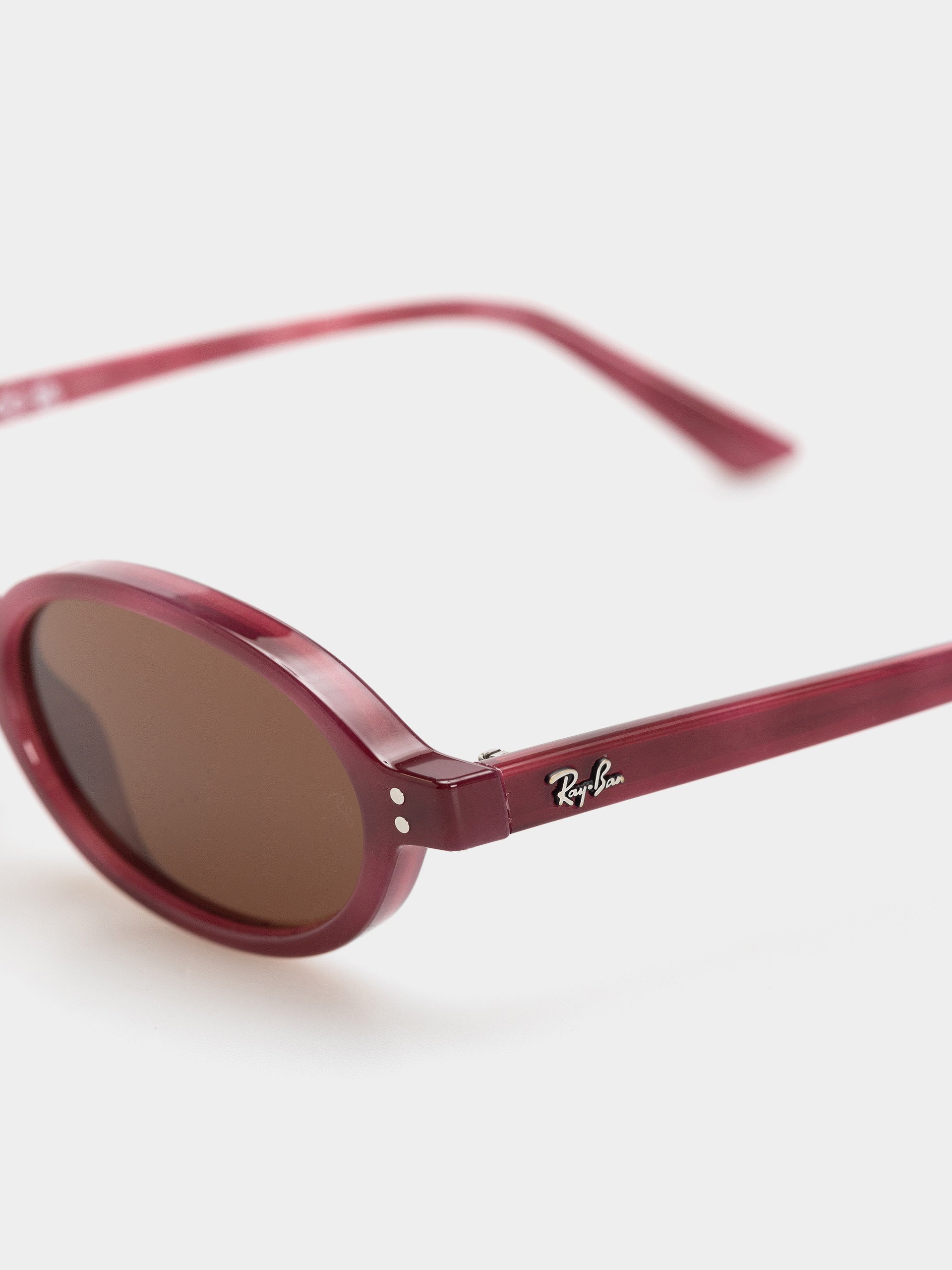 Слънчеви очила Ray-Ban Khal (polerowany purple hawana/ciemnobrown)