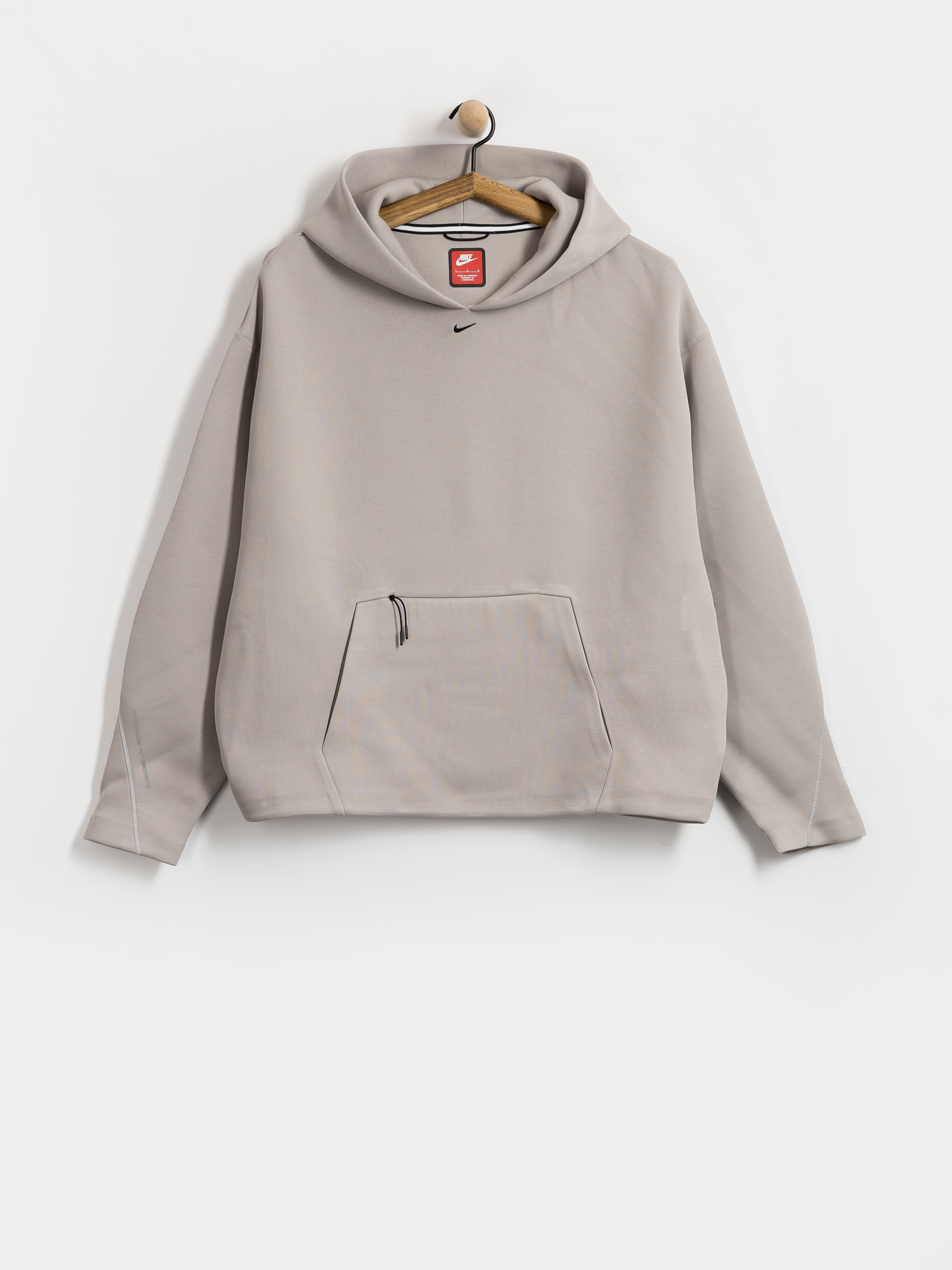 Суитшърт с качулка Nike SB Nike Tech HD (college grey/black)