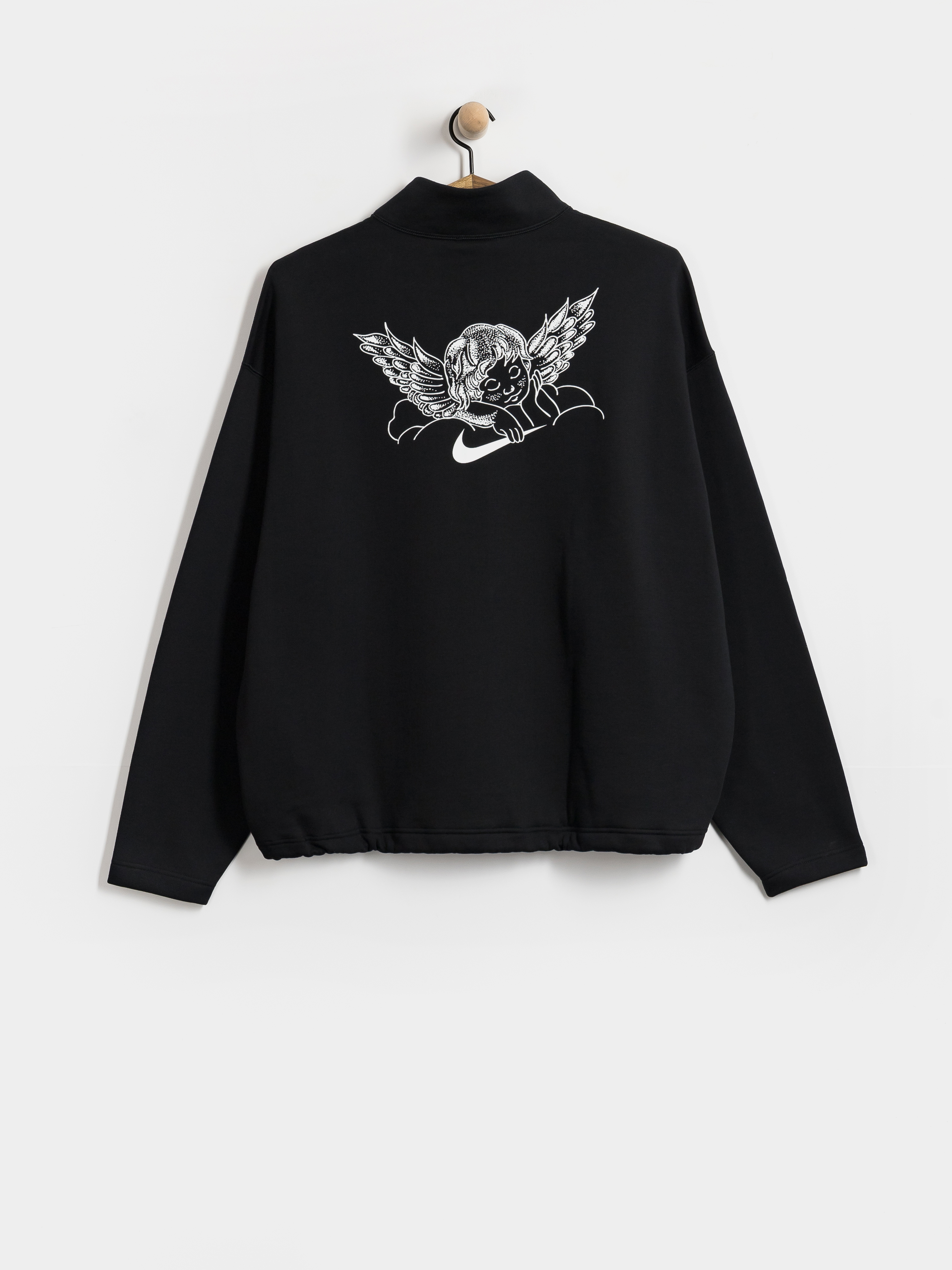 Суитшърт Nike SB Half Zip Crew BB (black)