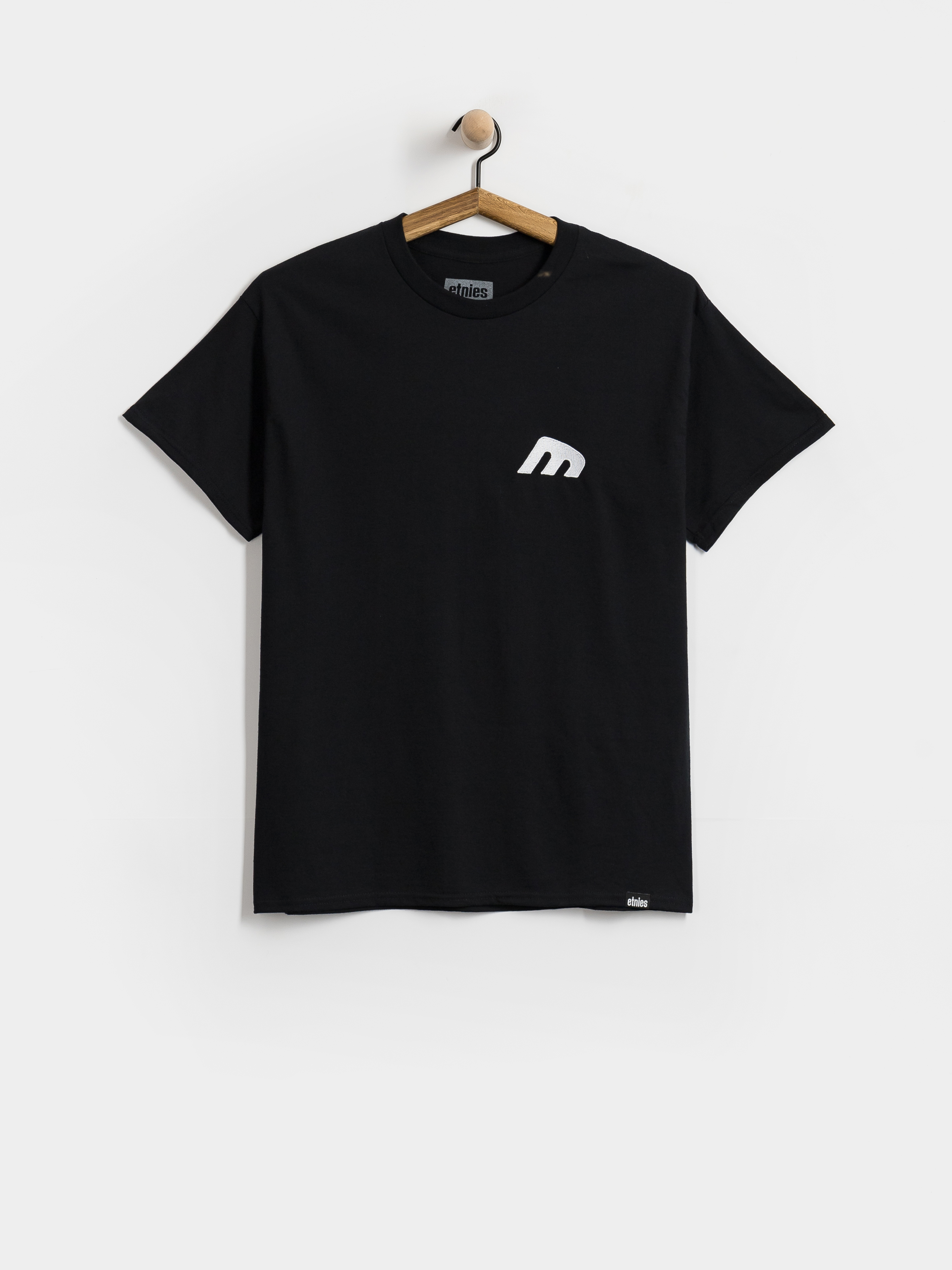 Тениска Etnies Team Embroidery (black/white)