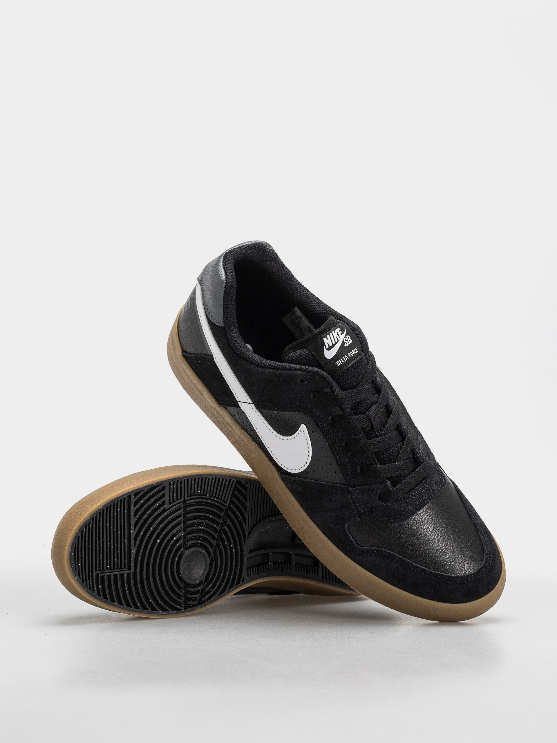 Обувки Nike SB Sb Delta Force Vulc (black/white gum light brown dark grey)